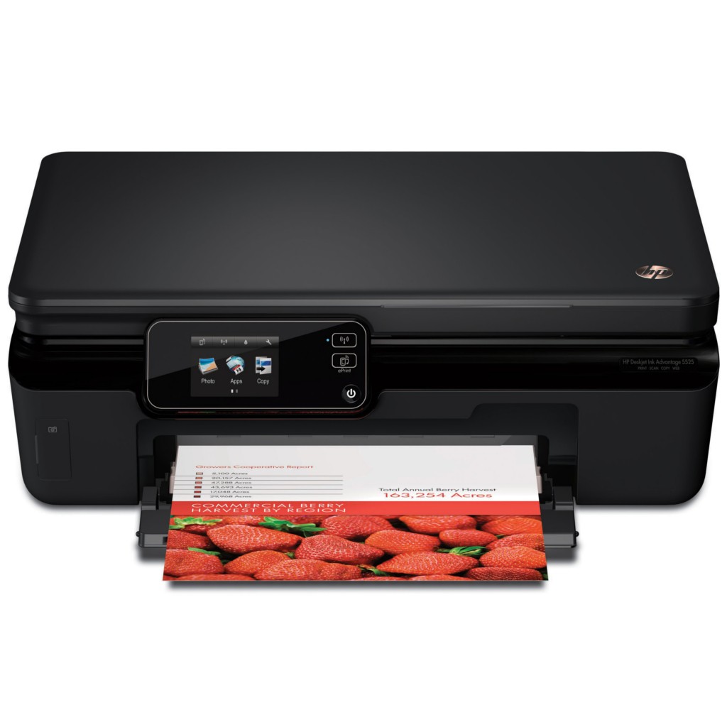 HP Deskjet Ink Advantage 5525 e-All-in-One - inkoustová multifunkční tiskárna