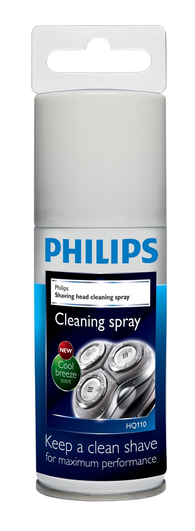Philips parranajokoneen ajopään puhdistussuihke