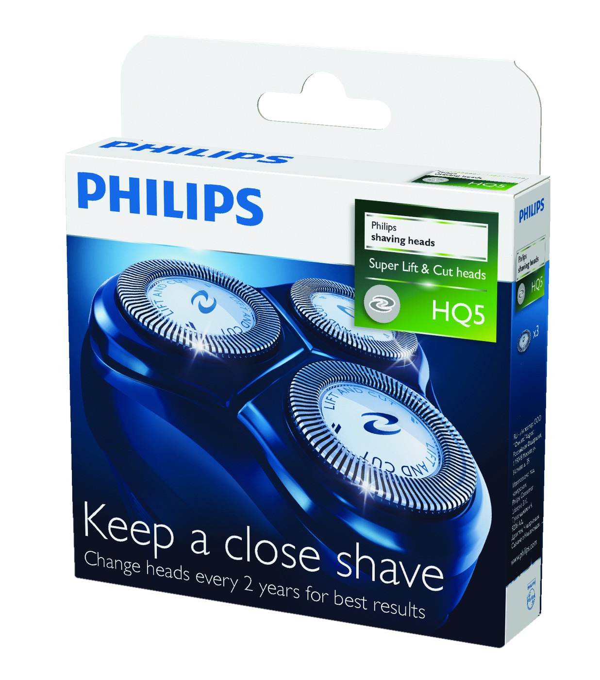 Philips Rakhuvud Philipshave HQ5 serie