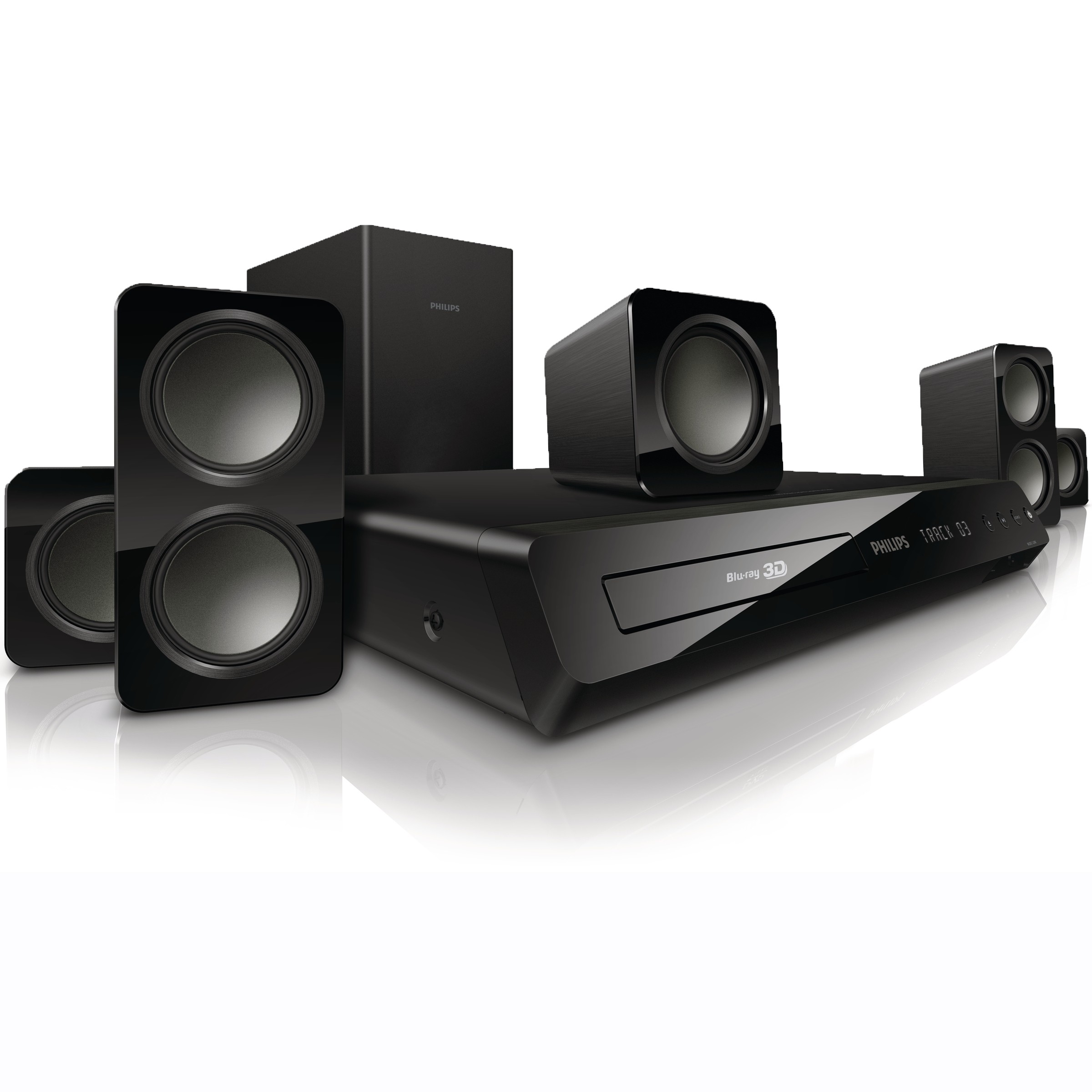 Philips 5.1 hjemmebiograf 3D Blu-ray HTB3560