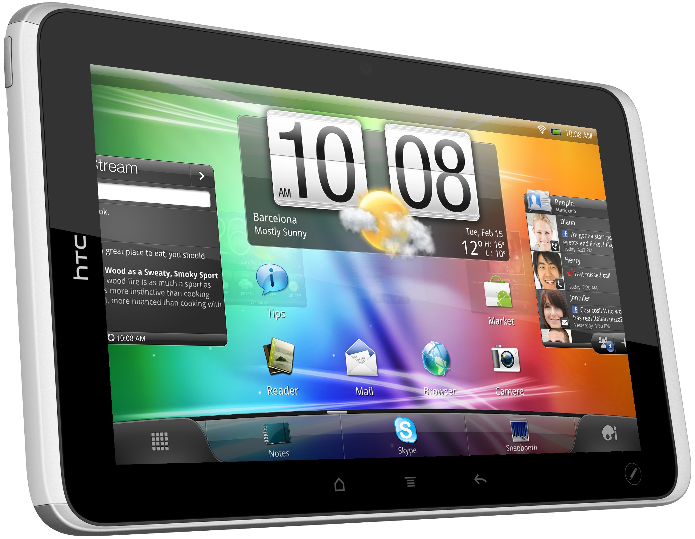HTC Flyer 16 GB Surfplatta Wi-Fi