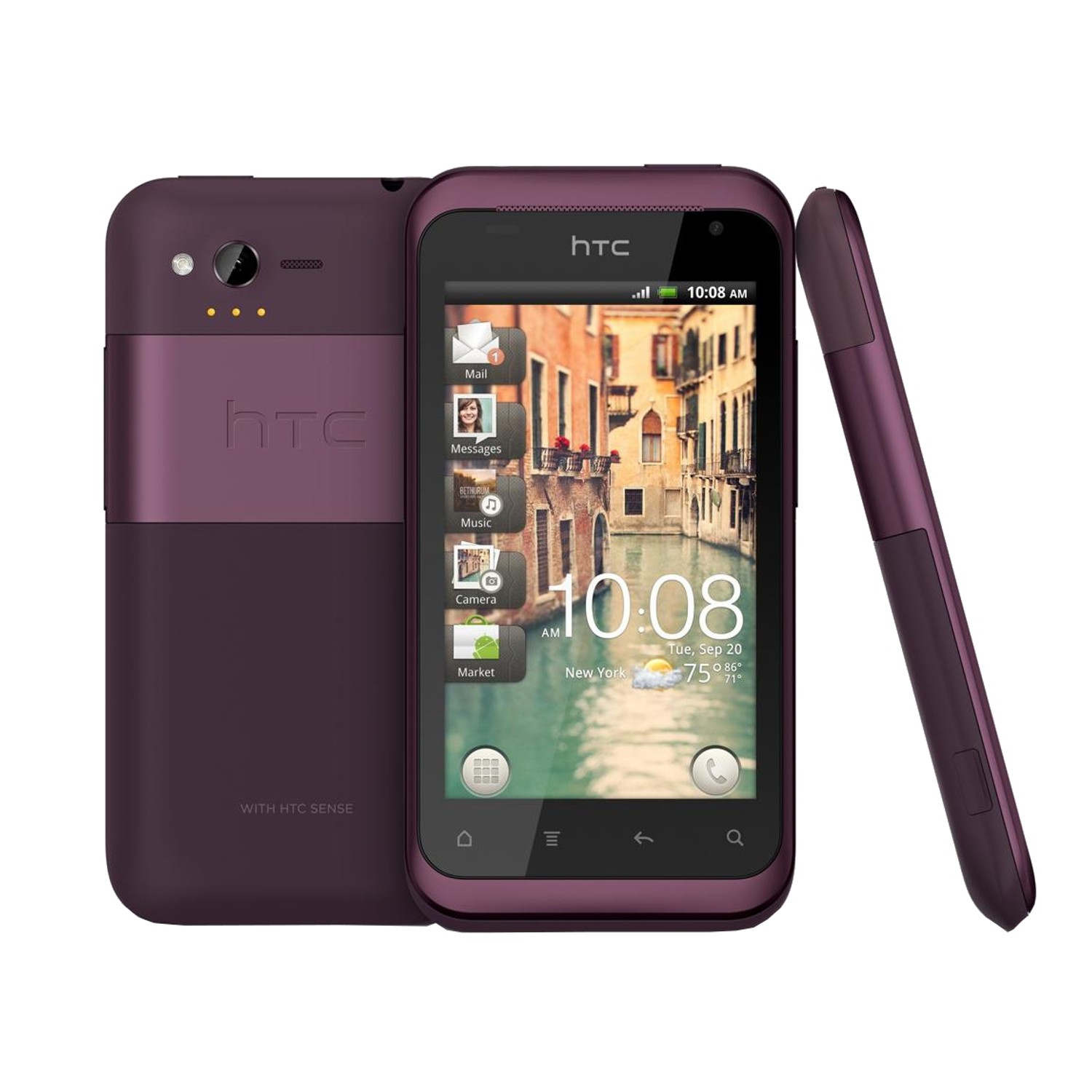 HTC Rhyme Plum- mobil