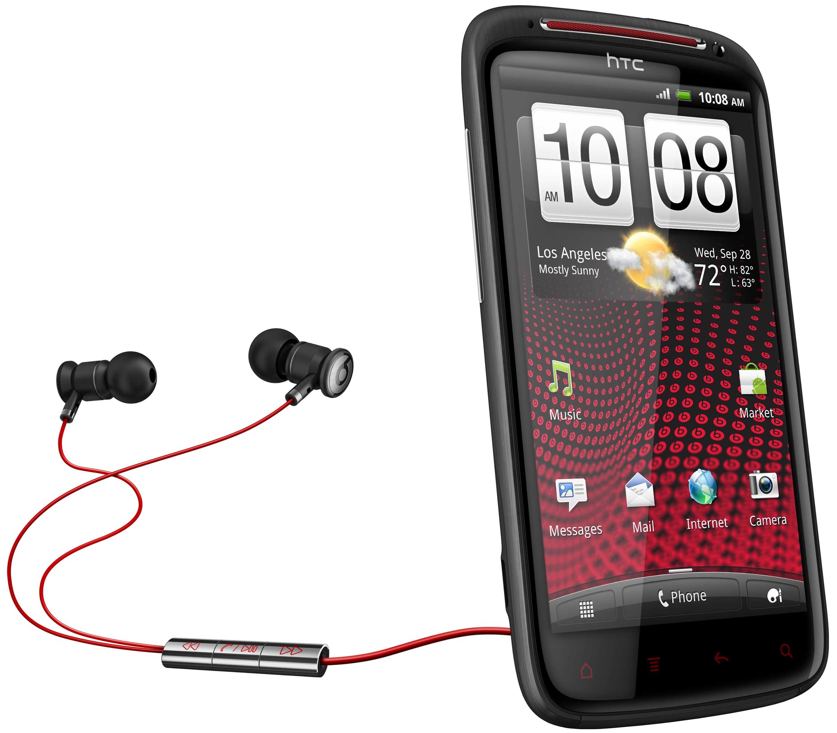 HTC  Sensation XE med Beats Audio Smartphone (svar