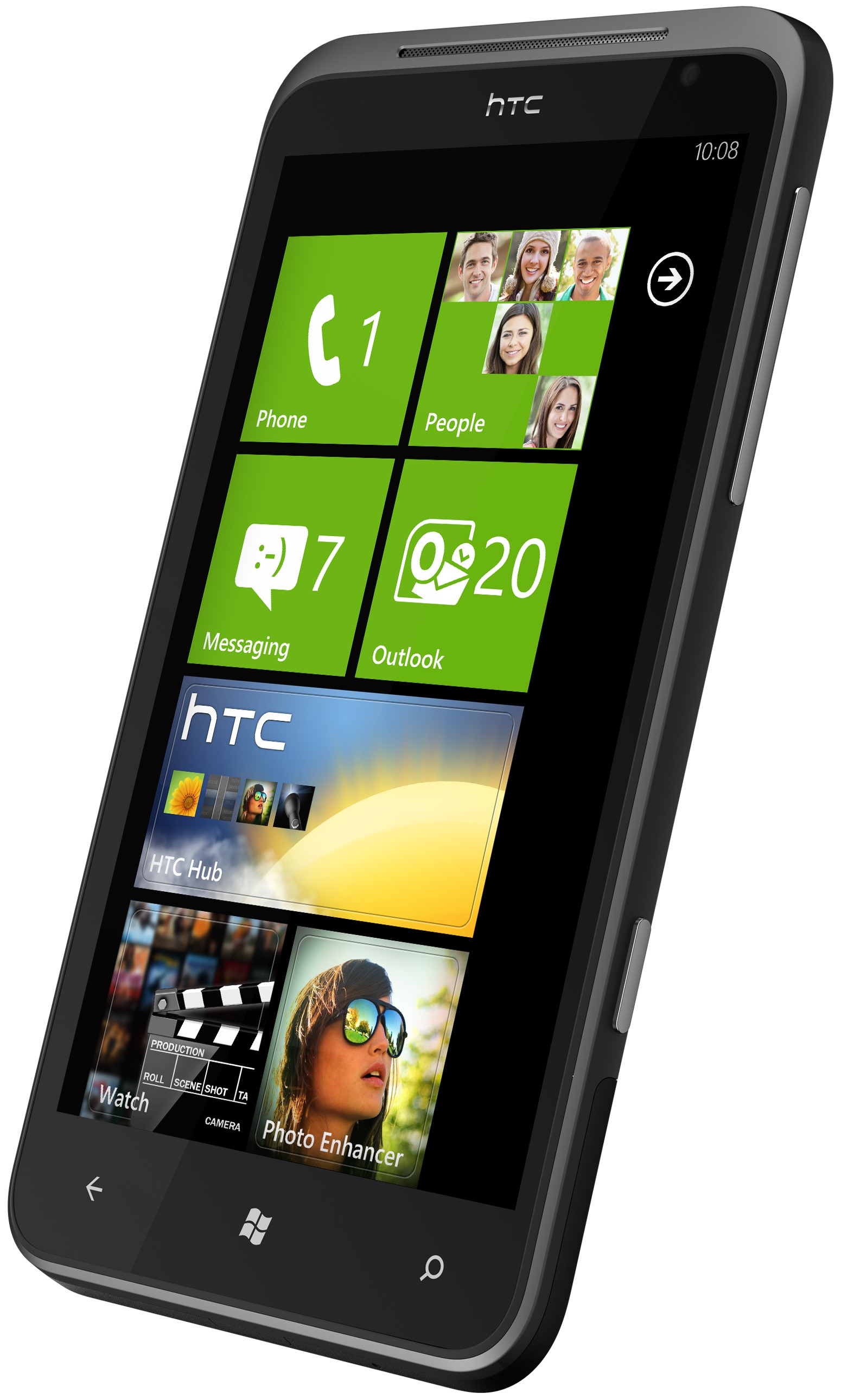 HTC Titan Smartphone (svart)