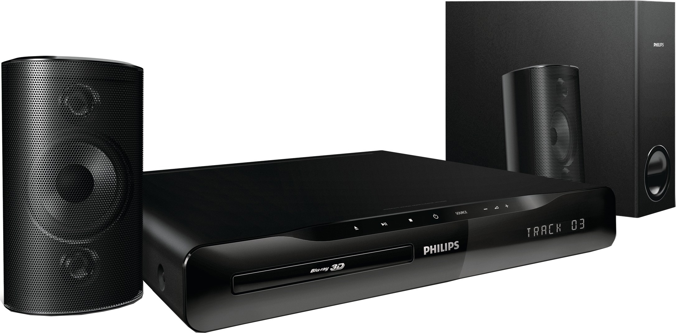 Philips 2.1 kotiteatteri Blu-ray HTS3261