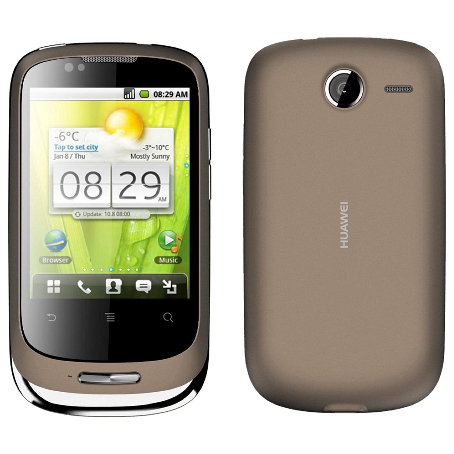 Huawei Ideos X1 champagne - mobil