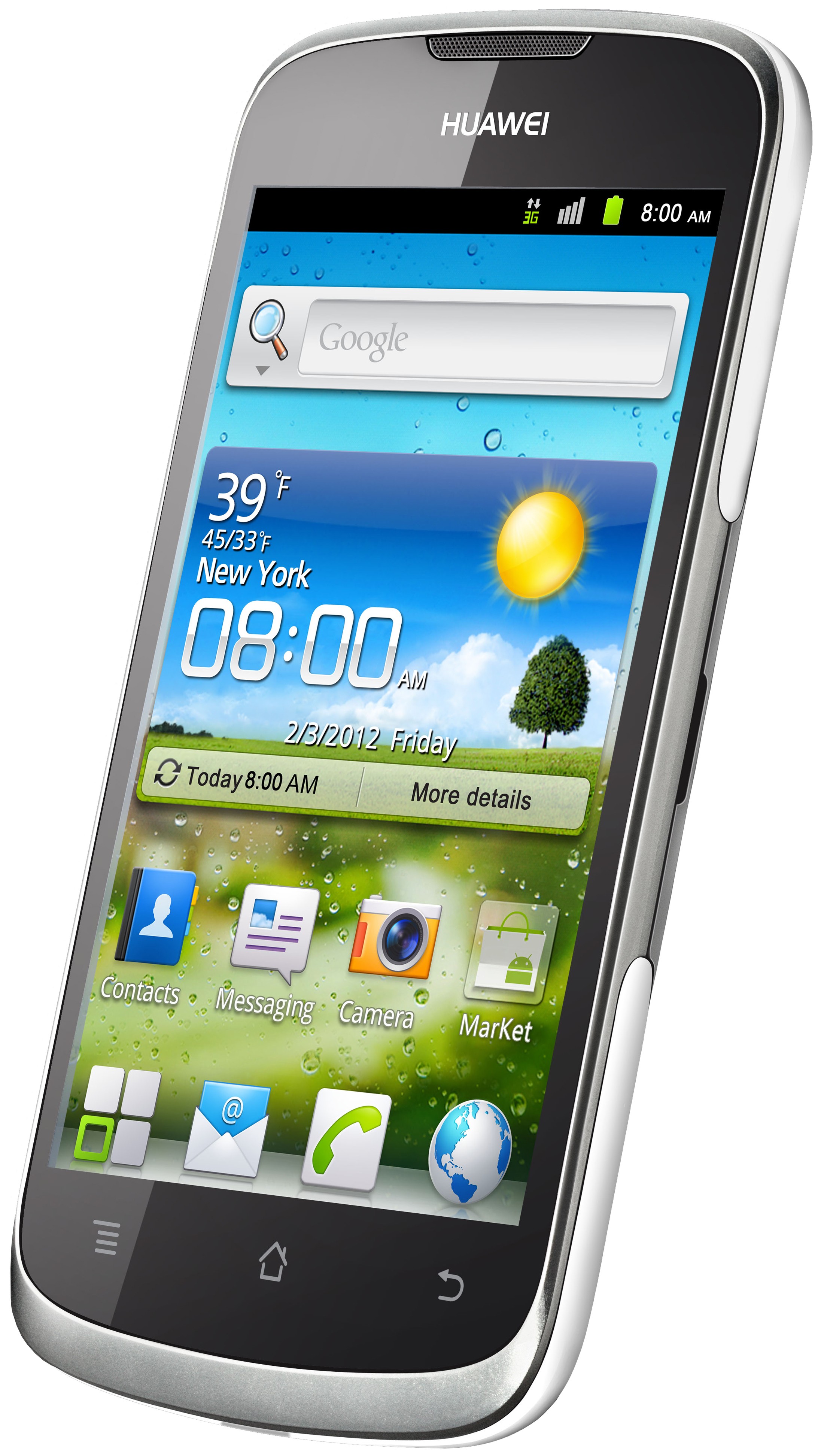 Huawei Ascend G300 älypuhelin (valkoinen)