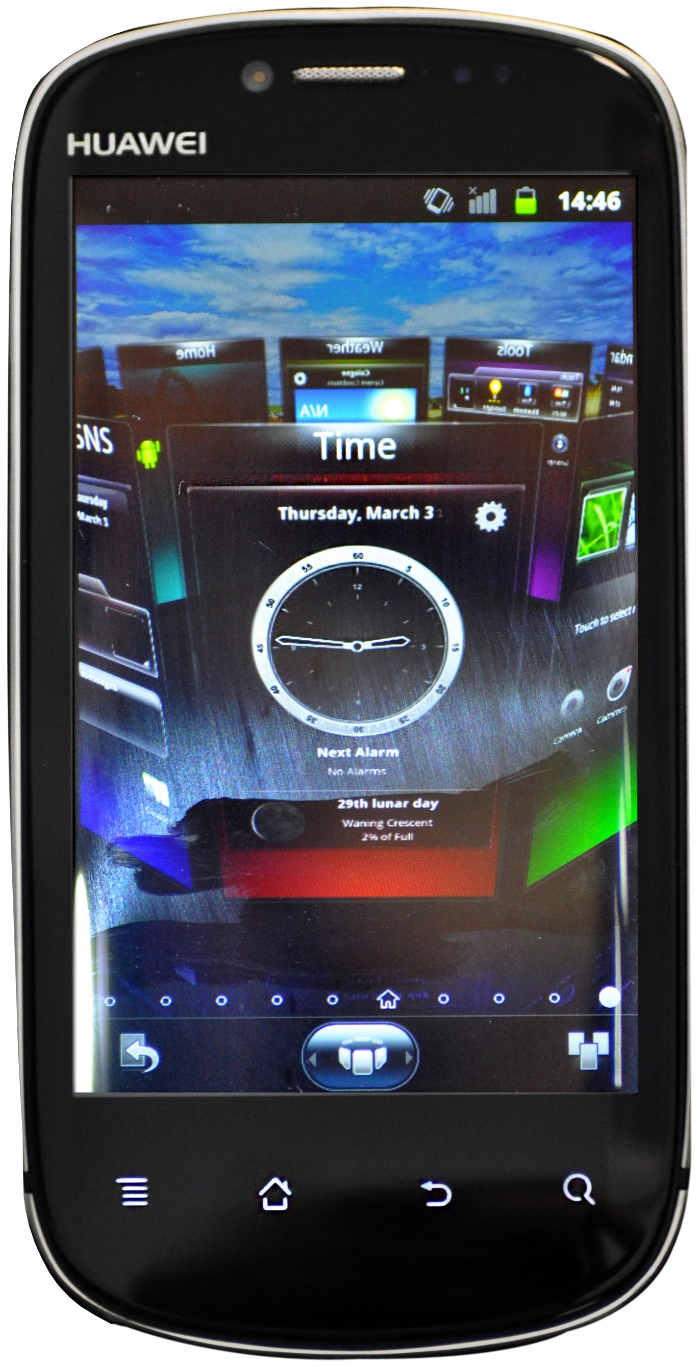 Huawei Vision U8850 Smartphone (silver)