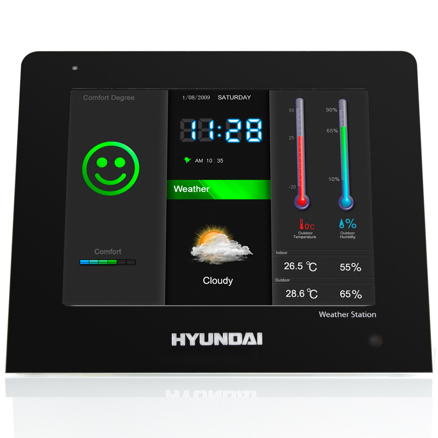 Hyundai WSC 2002 - meteostanica