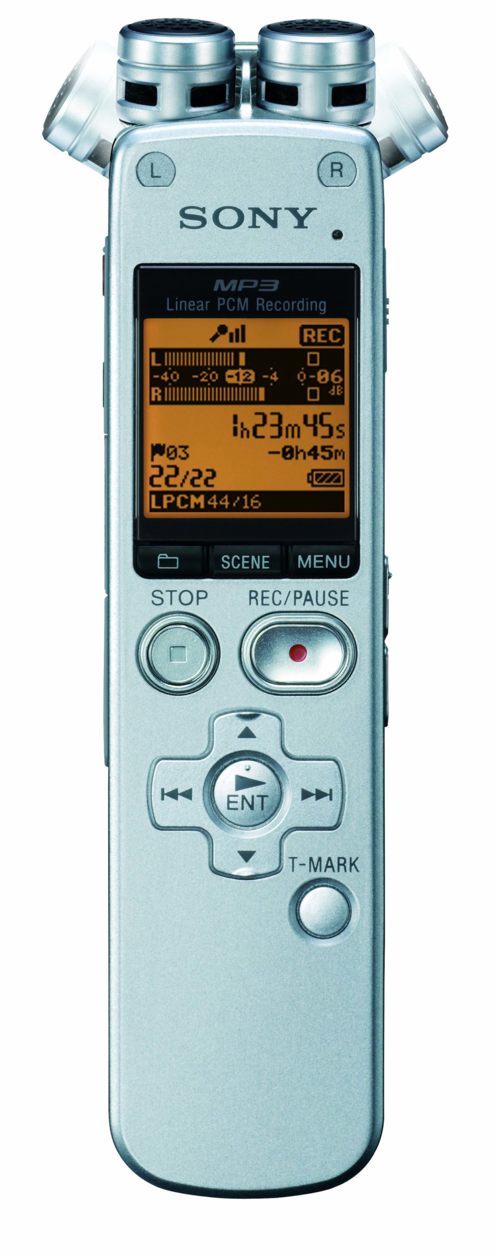Sony 2 GB Diktafon ICD-PX712M (silver)