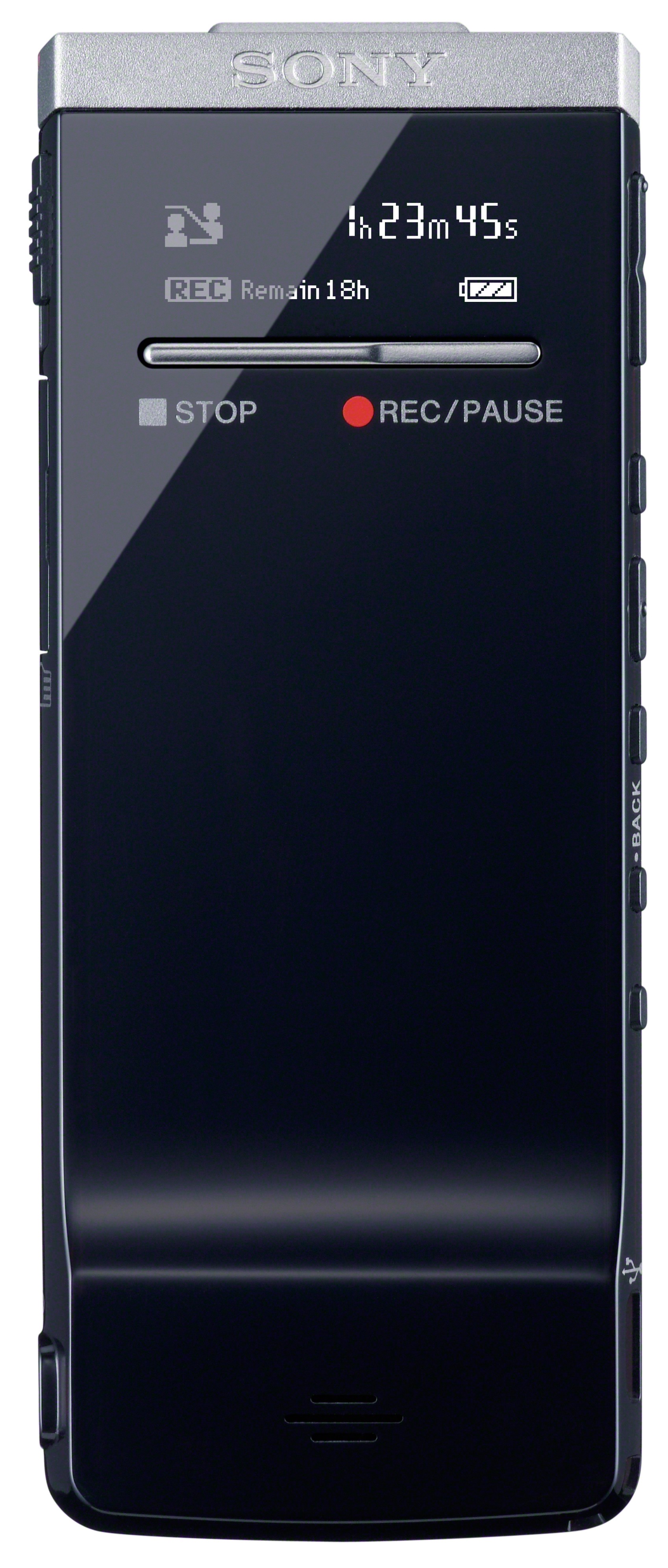 Sony diktafon 4 GB ICD-XT50 (sort)