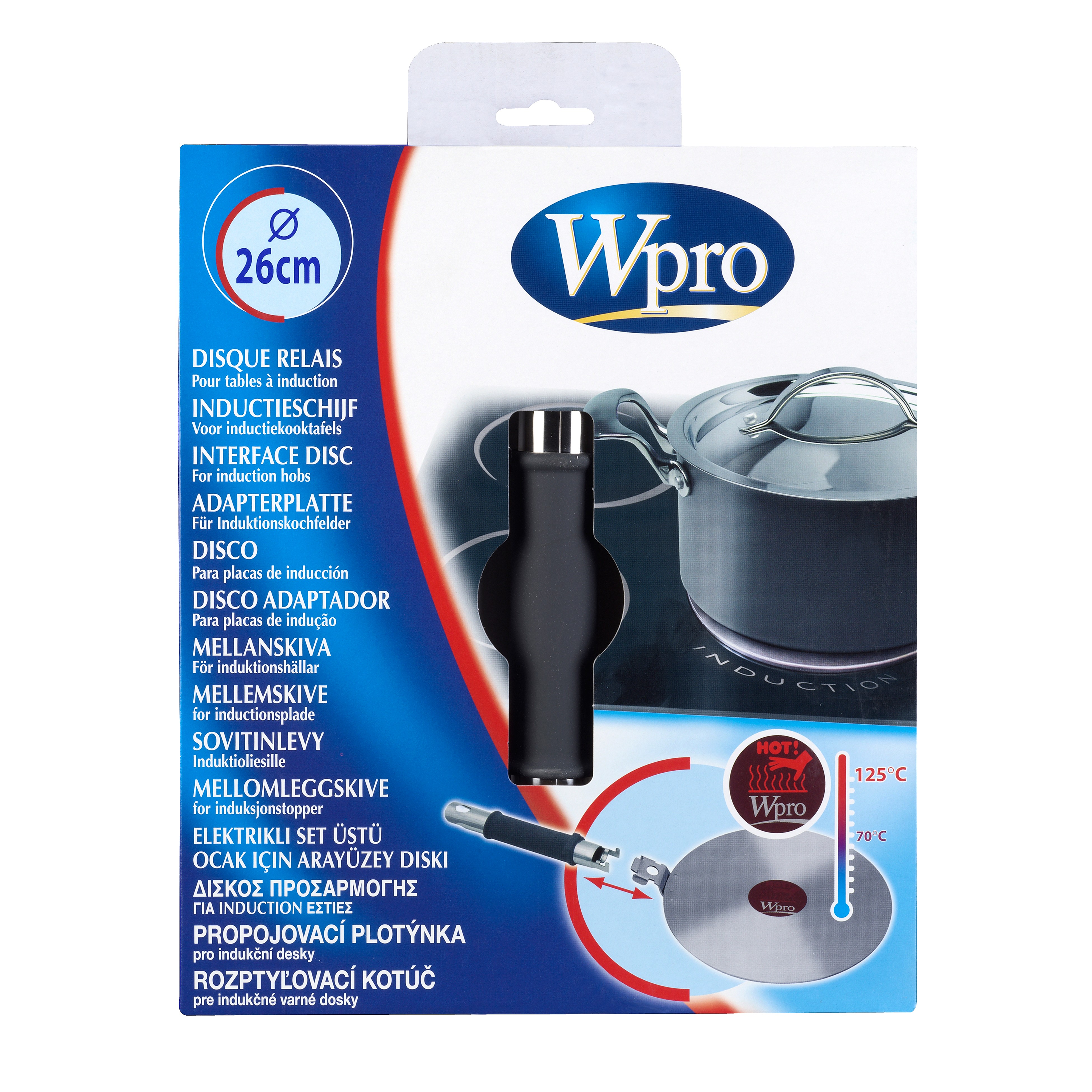 Wpro Induktionskiva (26 cm)