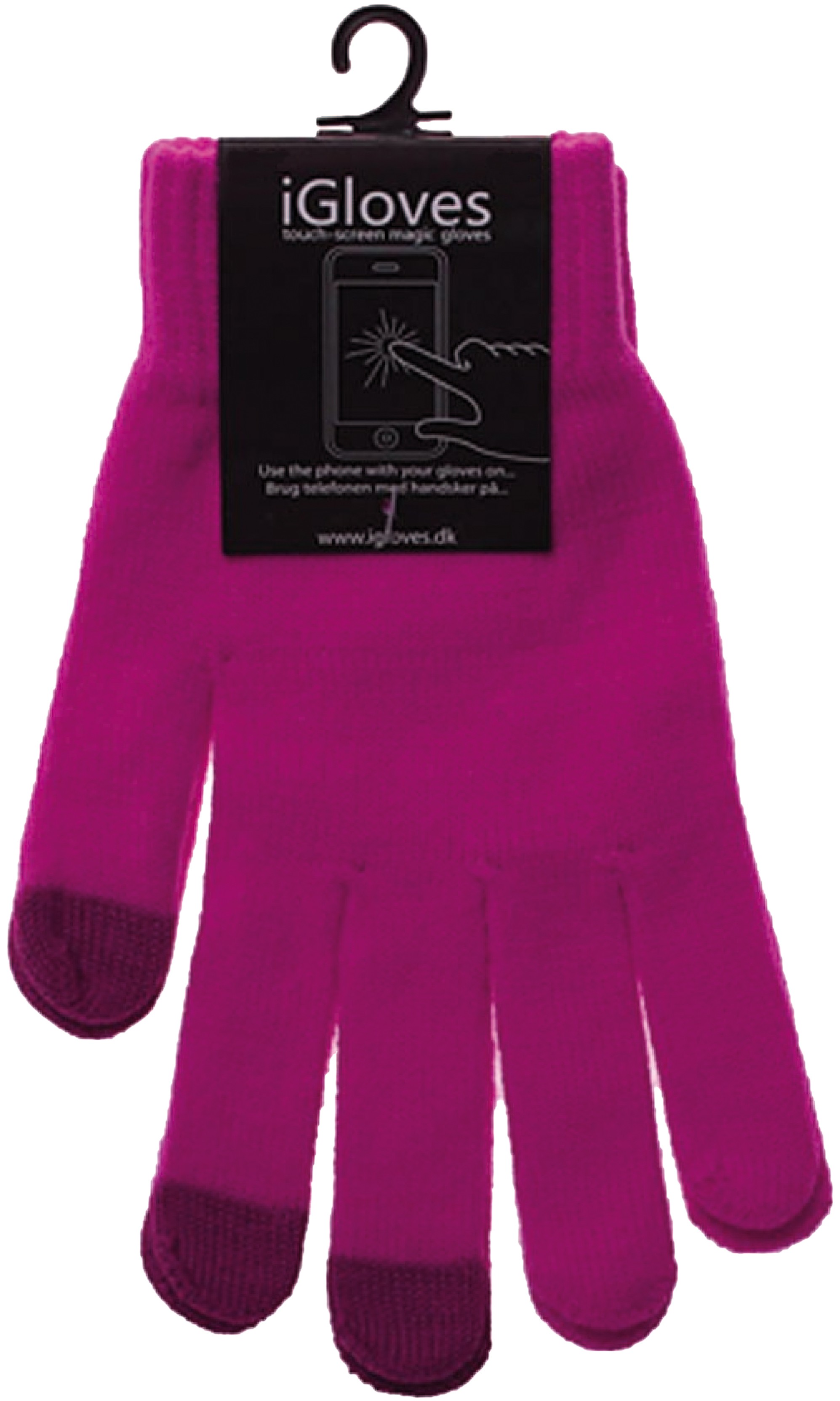 iGloves hansker for berøringsskjerm, barnemodell (rosa