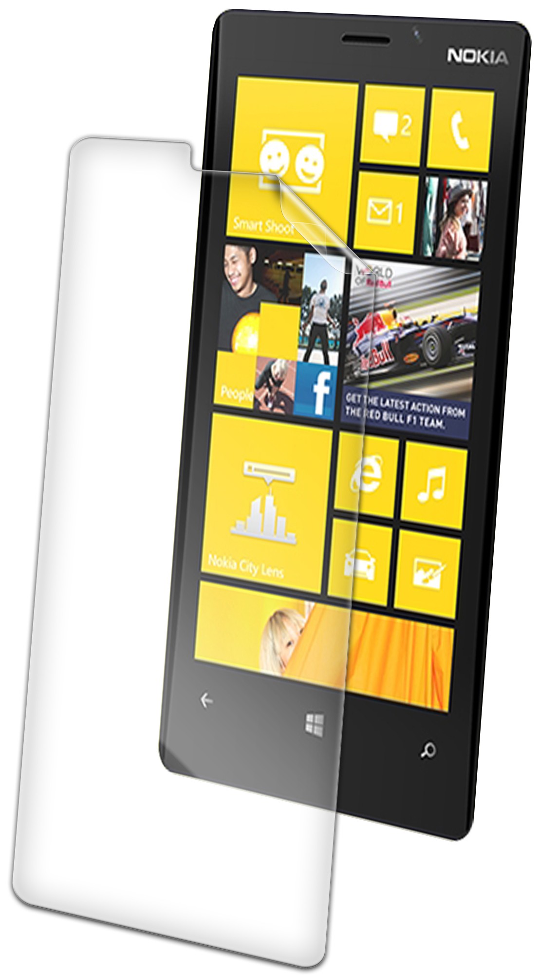 Usynligt skjold - Nokia Lumia 920 skærmbeskytter
