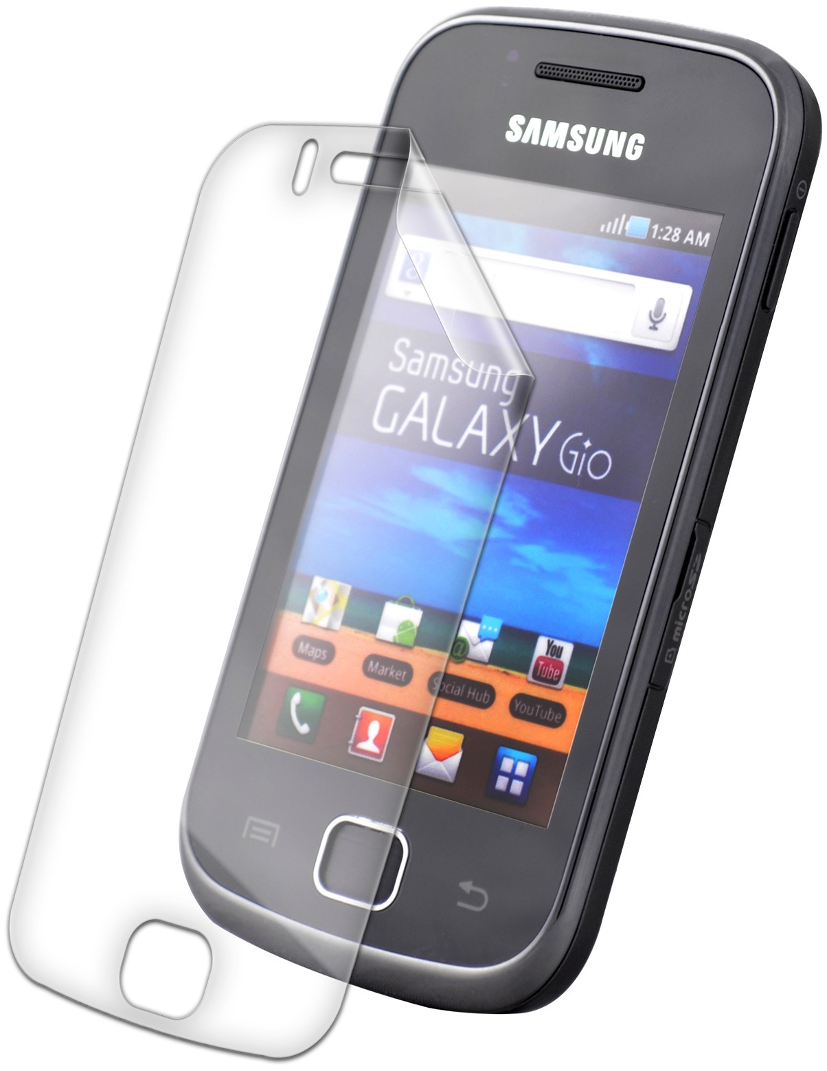 Invisible Shield - Samsung Gio S5660 Sk&auml;rmskydd
