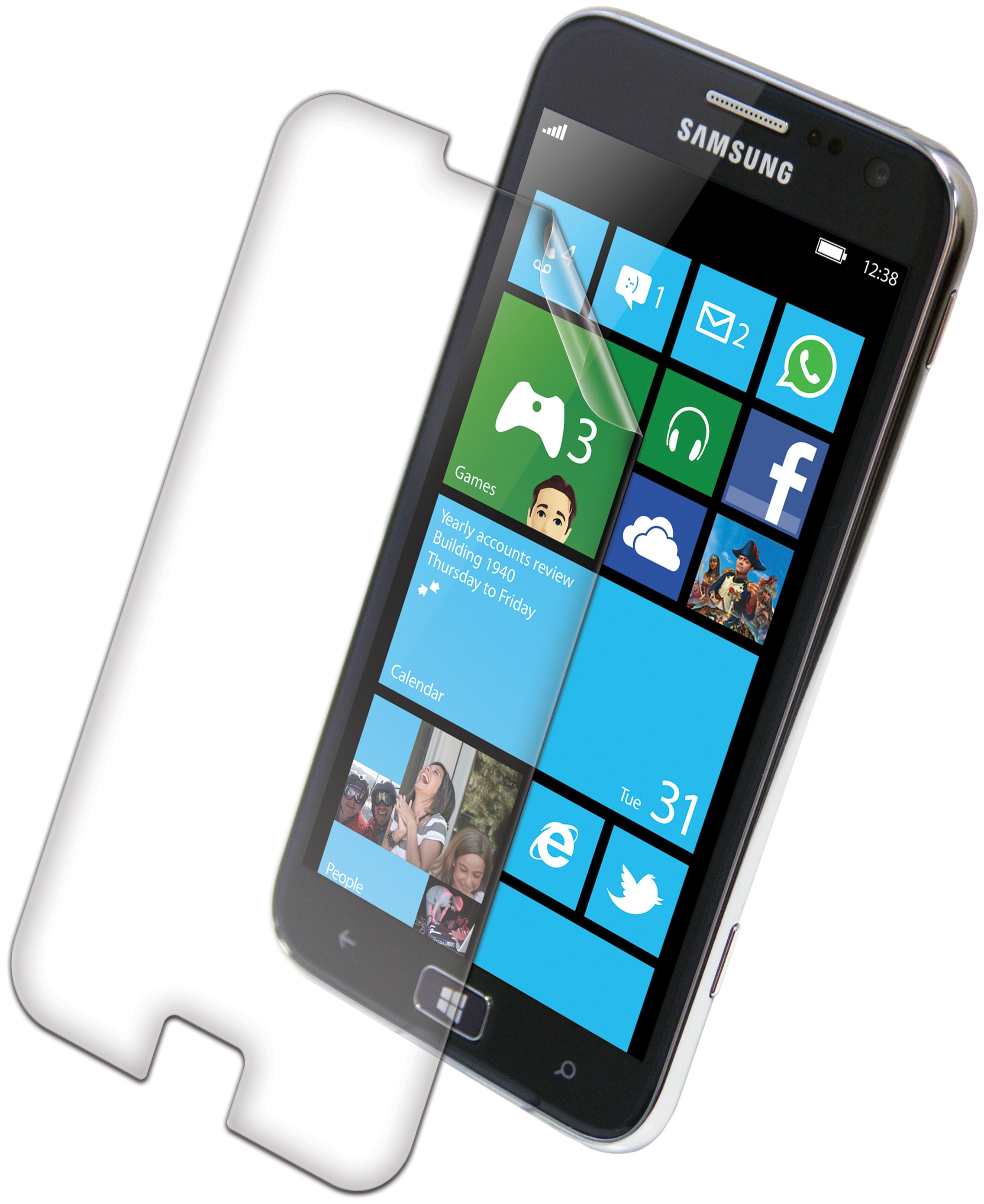 Invisible Shield Samsung Ativ S skjermbeskytter