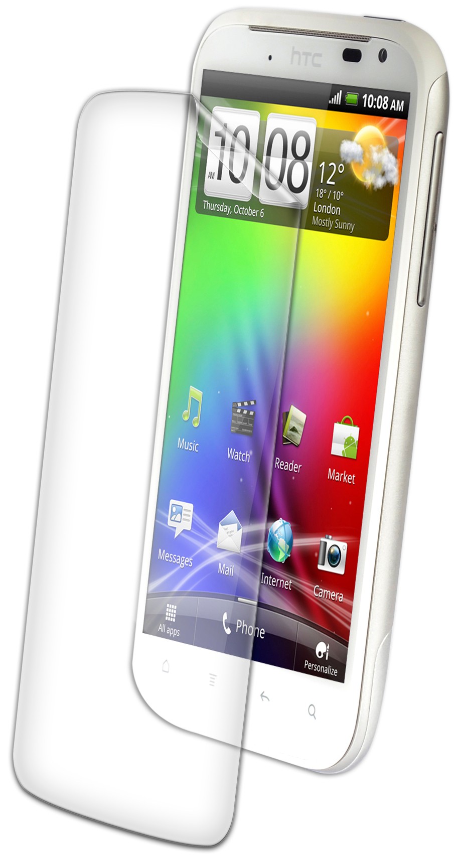 Invisible Shield HTC Sensation XL skjermbeskytter