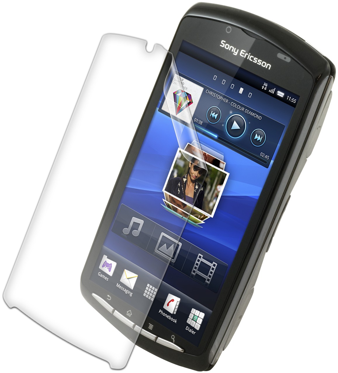 Invisible Shield Sony Ericsson Play skjermbeskytte
