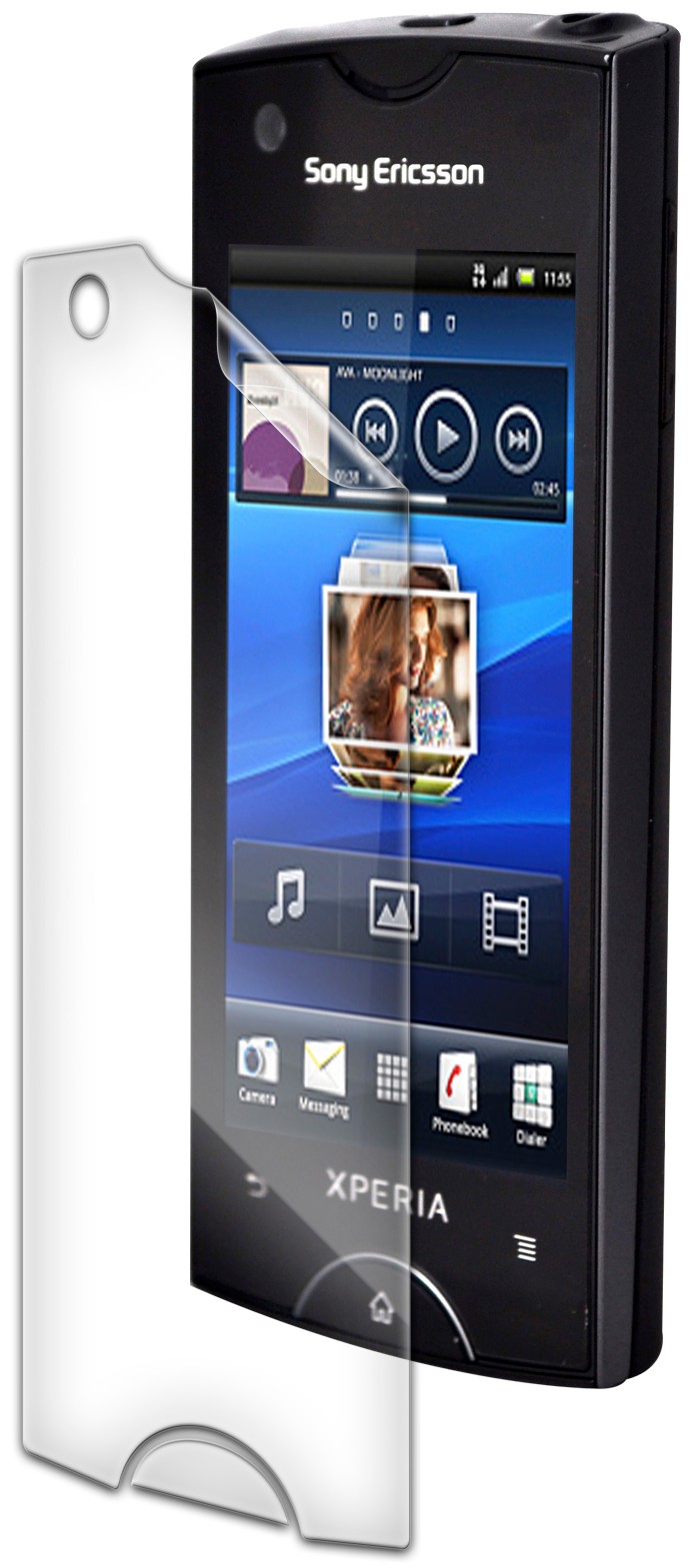 Invisible Shield - Sony Ericsson Xperia ray Sk&auml;rms
