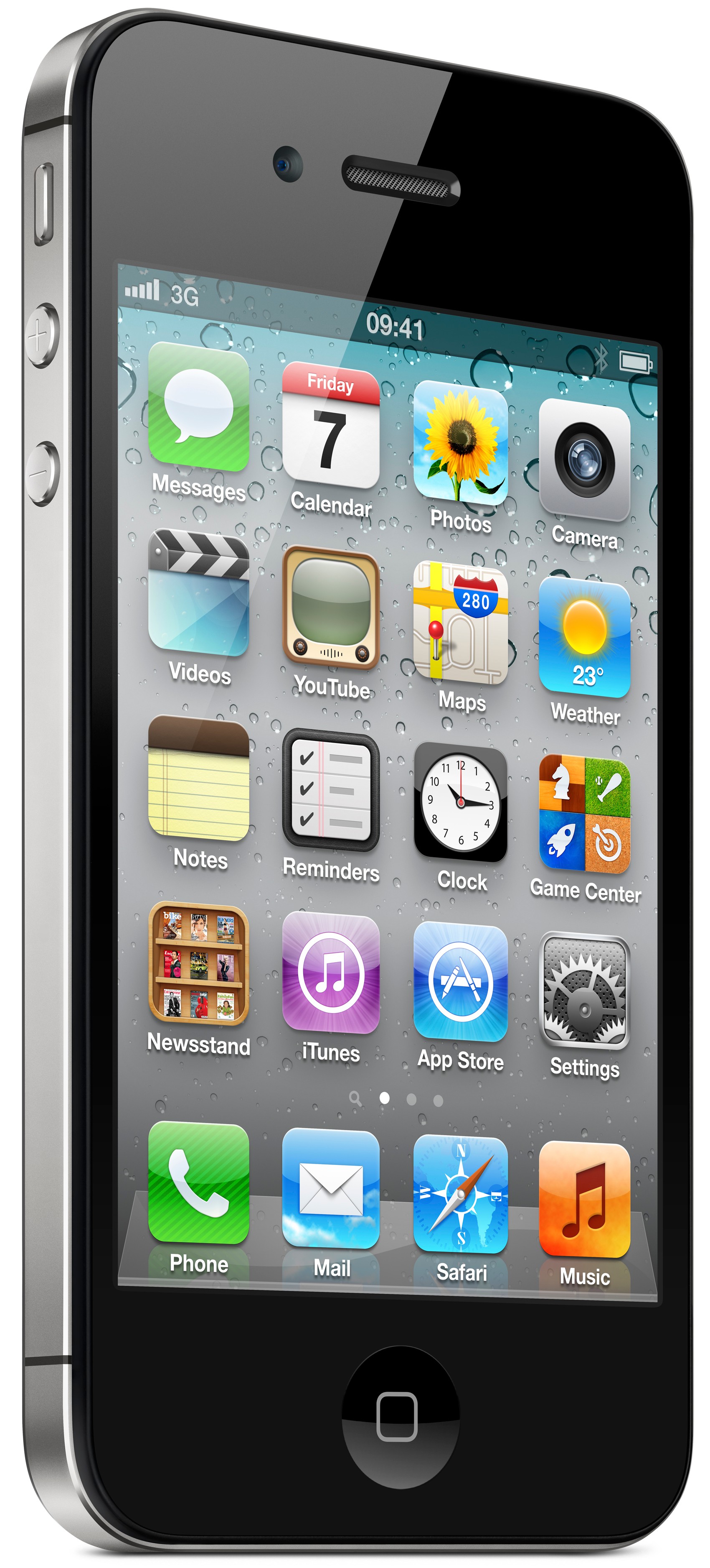 iPhone 4S 16GB (svart) Telia