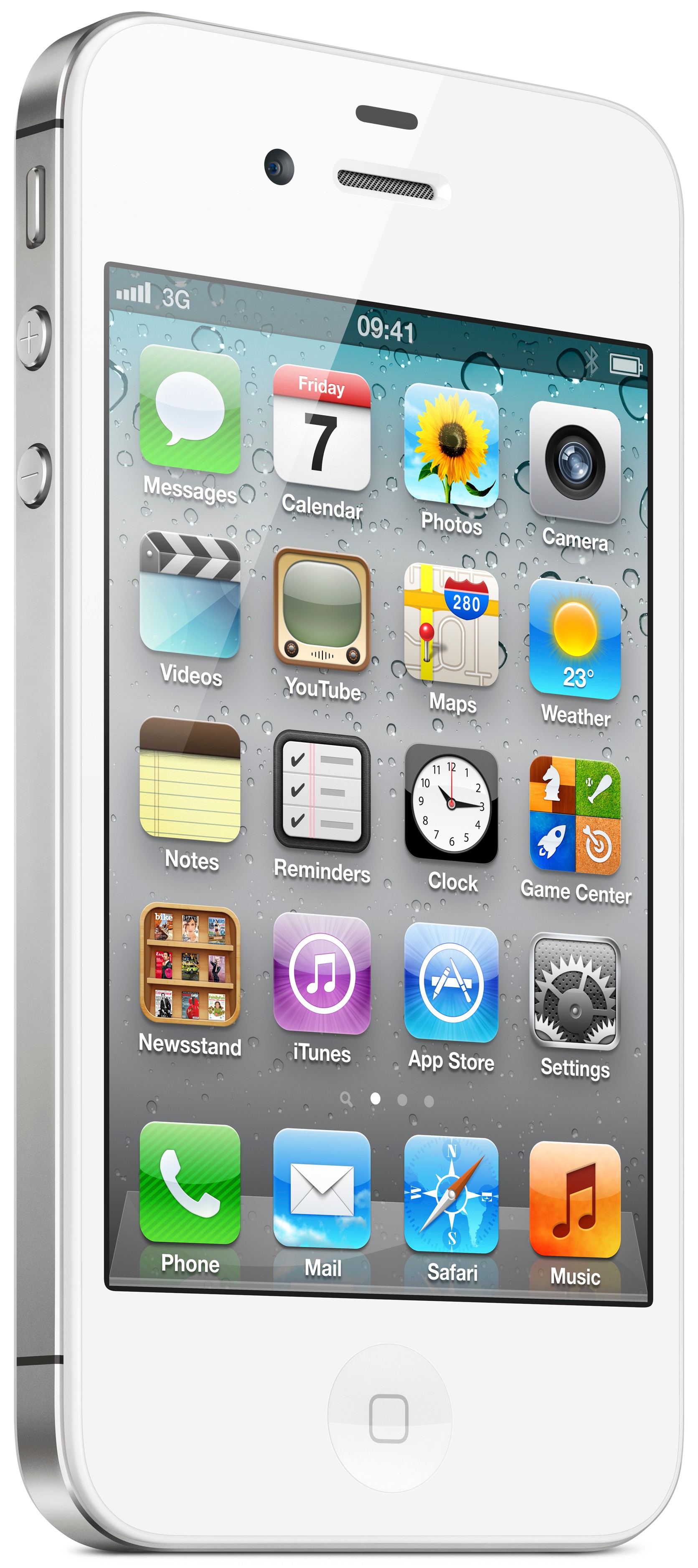 iPhone 4S 32GB (vit) Telia