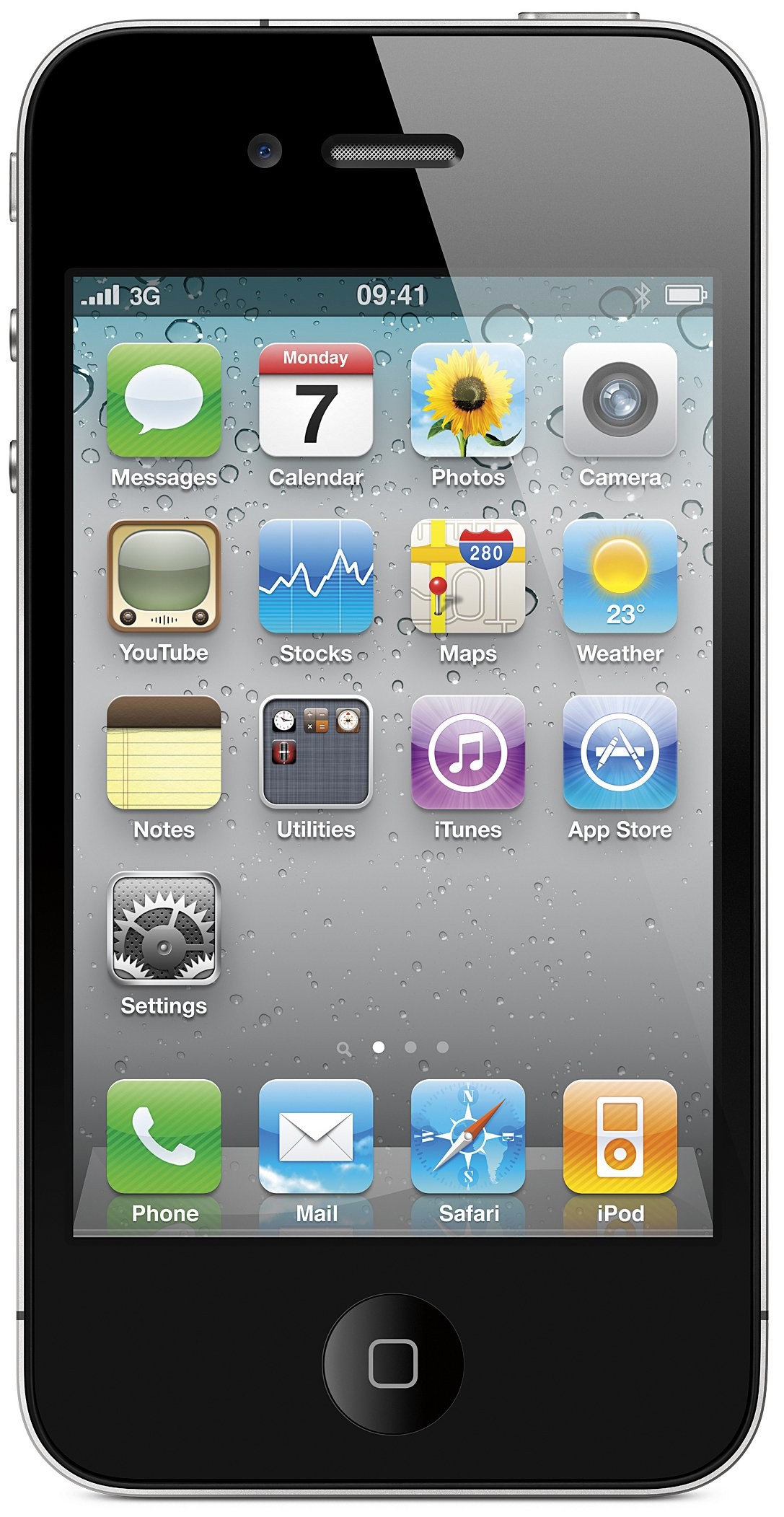 iPhone 4 8GB (sort) Tele2