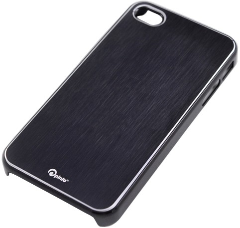 Pinlo Concize Metal iPhone 4/4S deksel (sort)