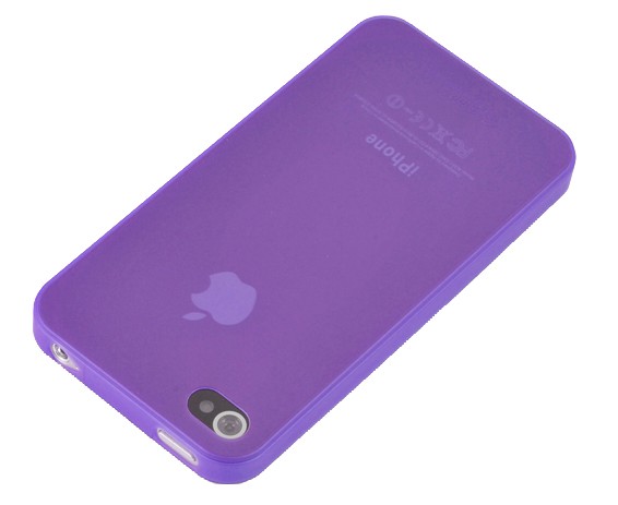 Pinlo Slice 3 iPhone 4S deksel (lilla)