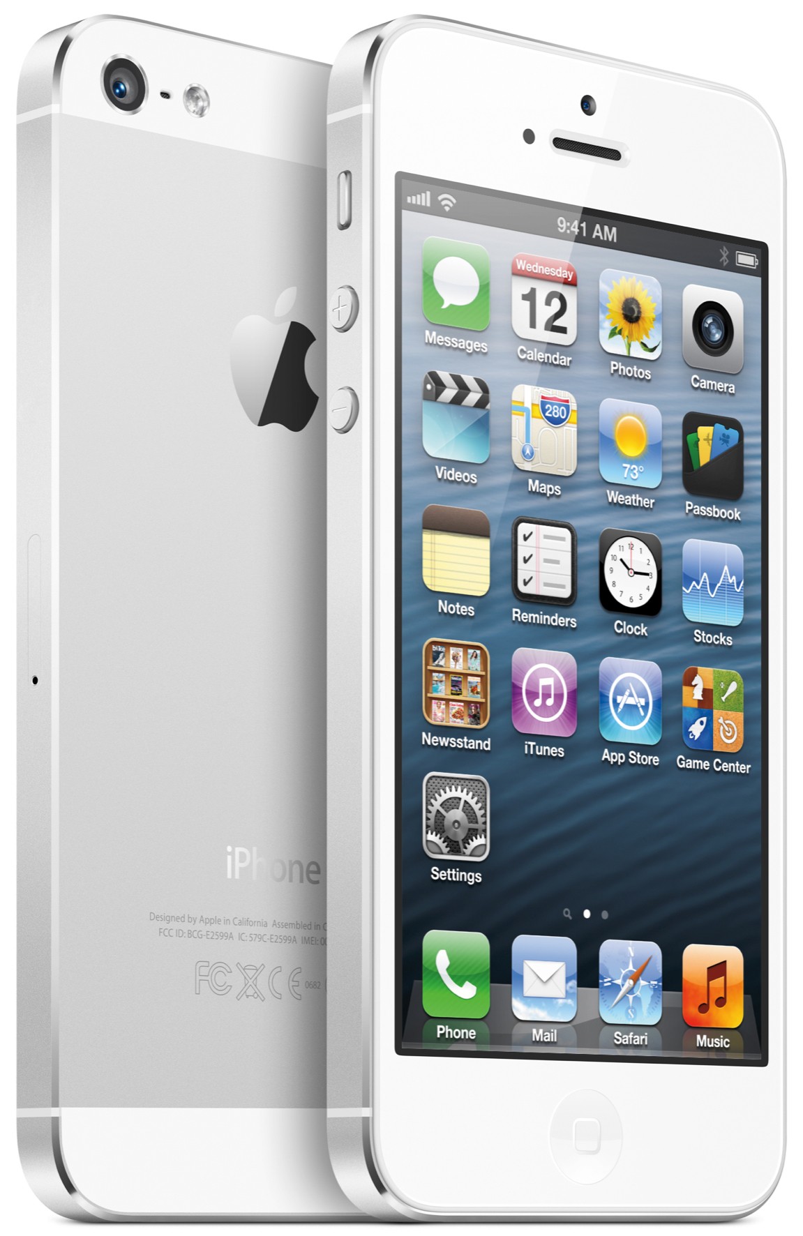 iPhone 5 64GB (vit) Tele2