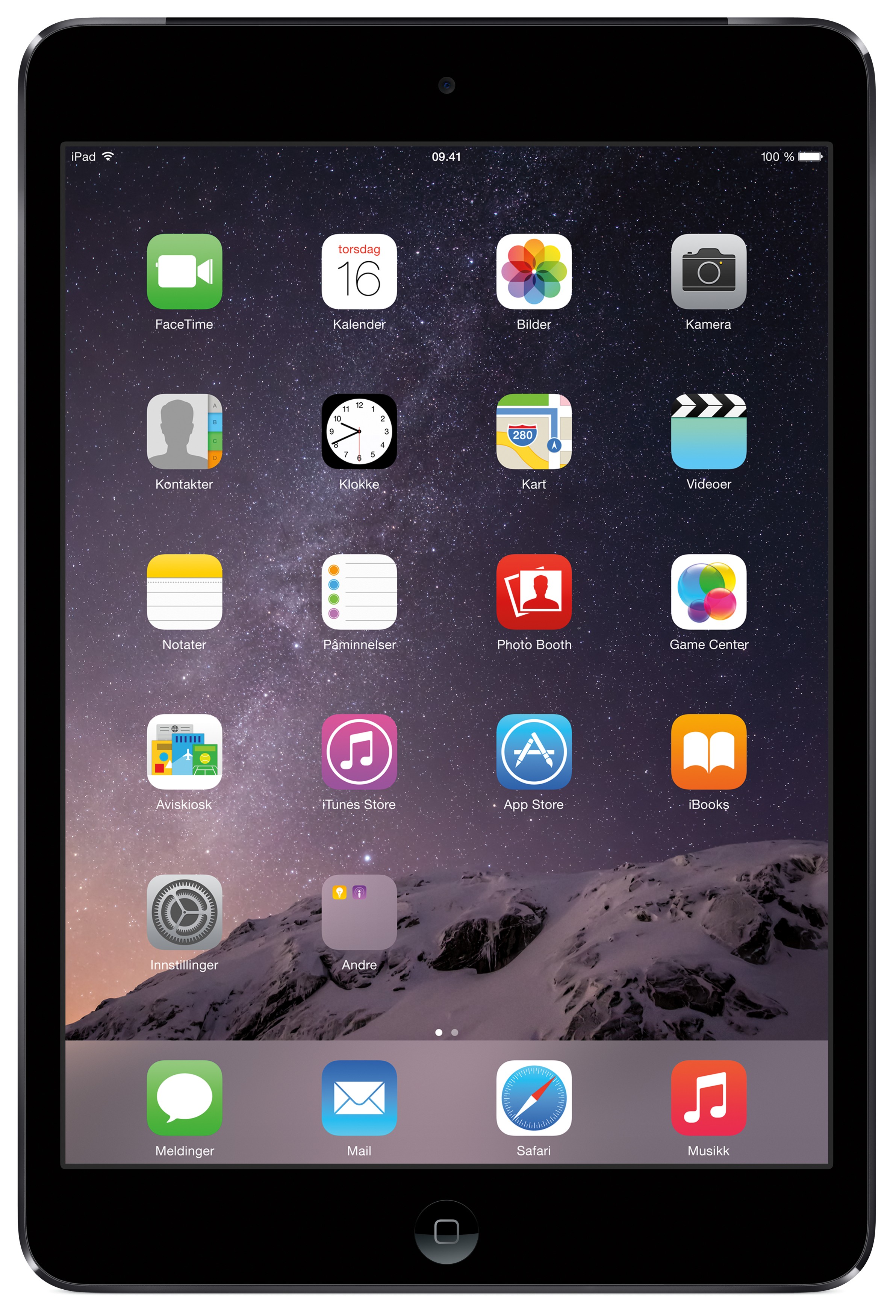 iPad mini 7.9" 64 GB Wifi + Cellular (sort)