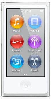 iPod nano 16 GB (sølv)