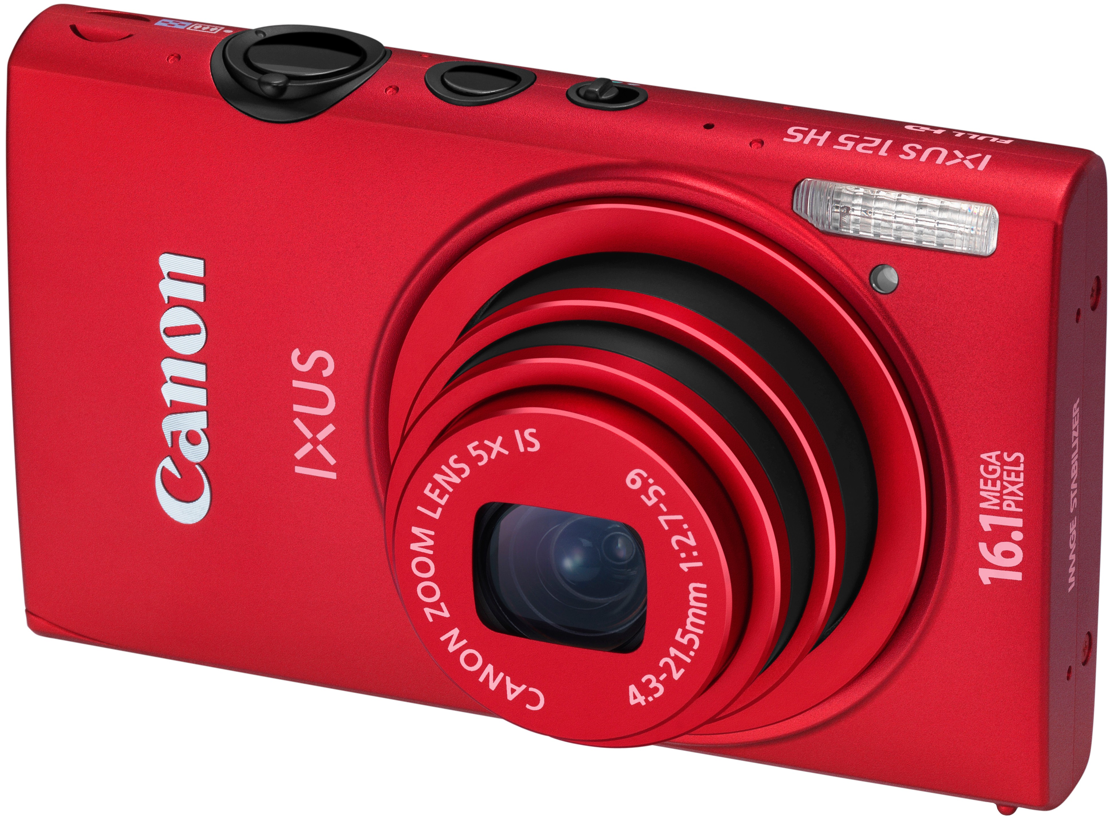 Canon IXUS 125 HS kompaktkamera (rød)