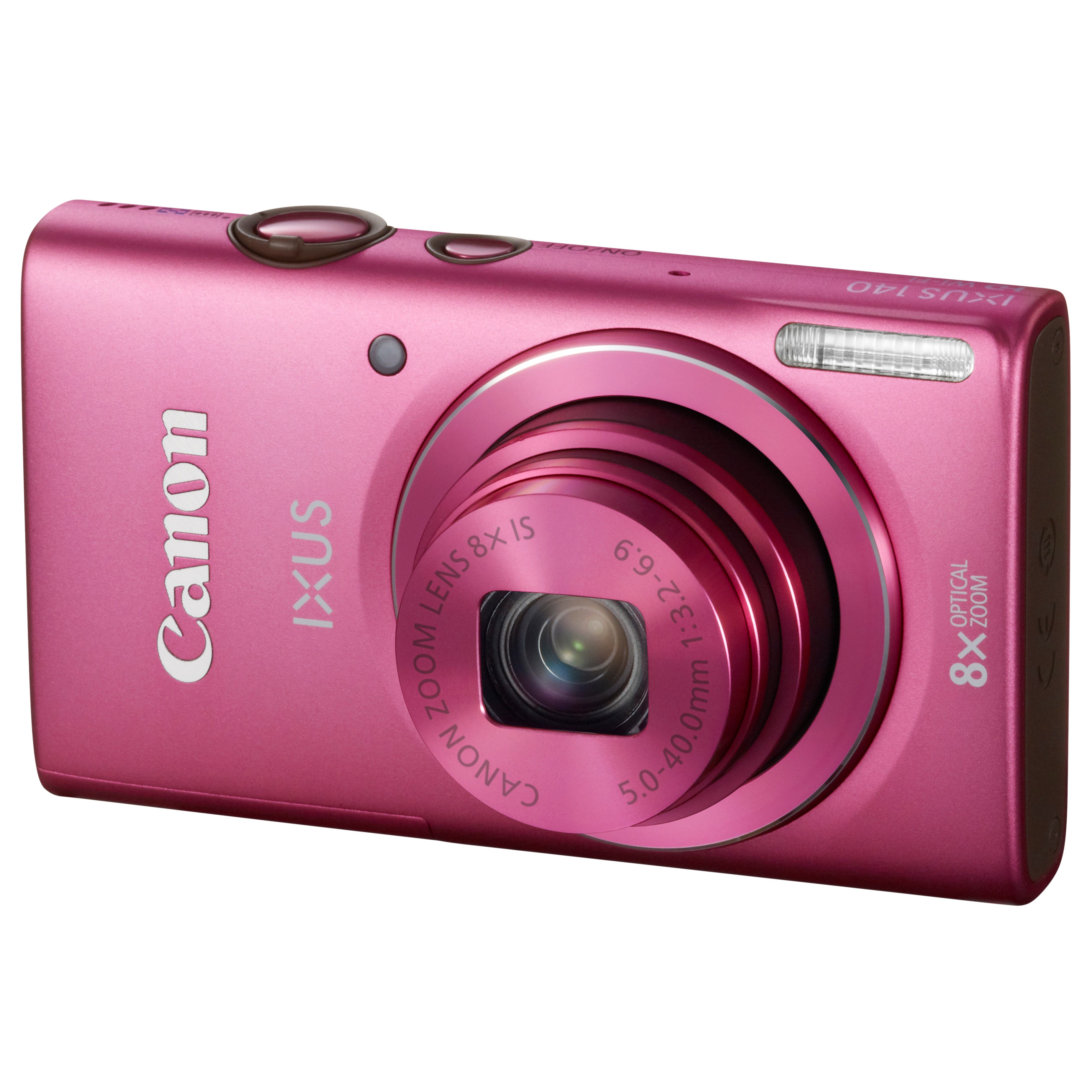 Canon IXUS 140 digikamera (vaaleanpunainen)