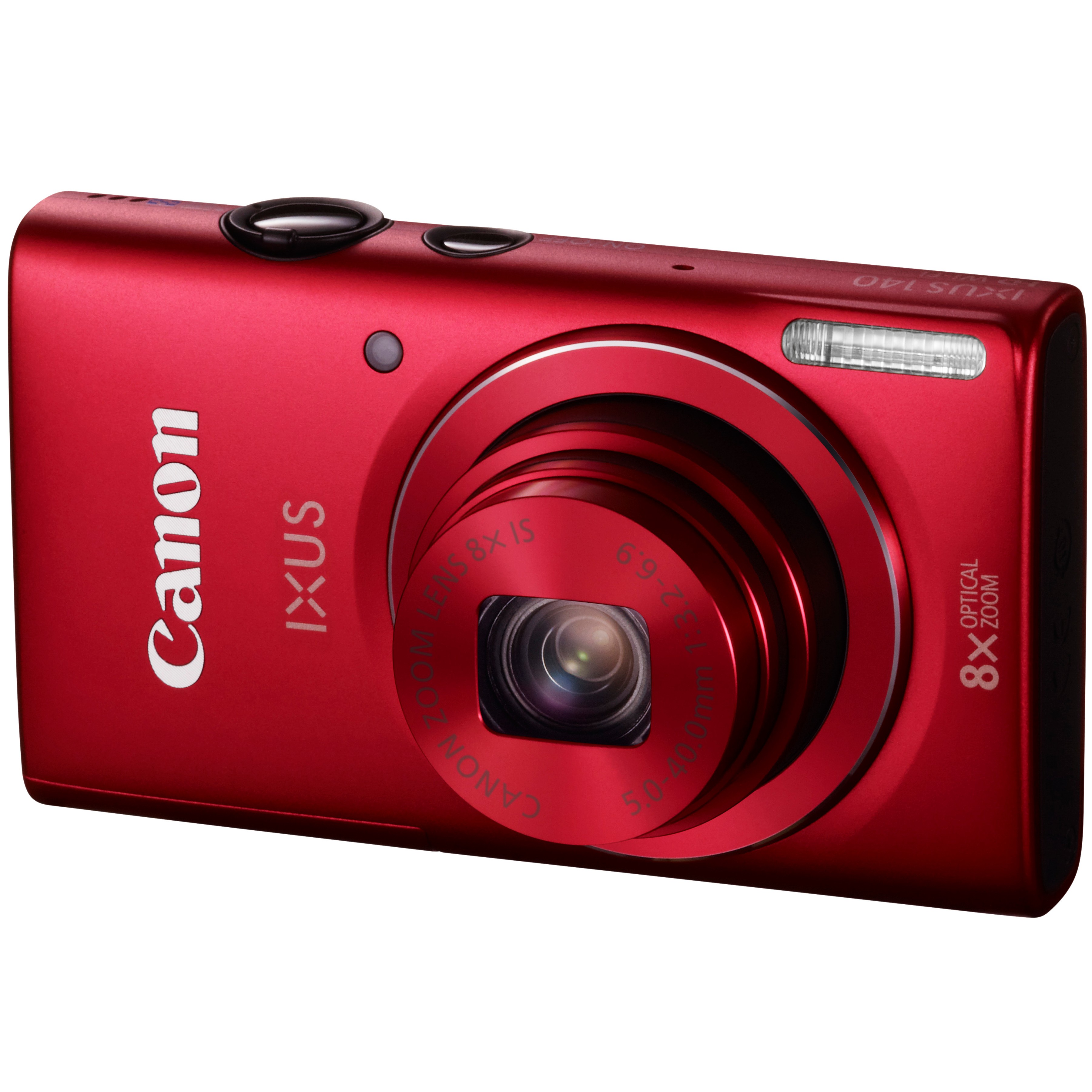 Canon IXUS 140 digikamera (punainen)