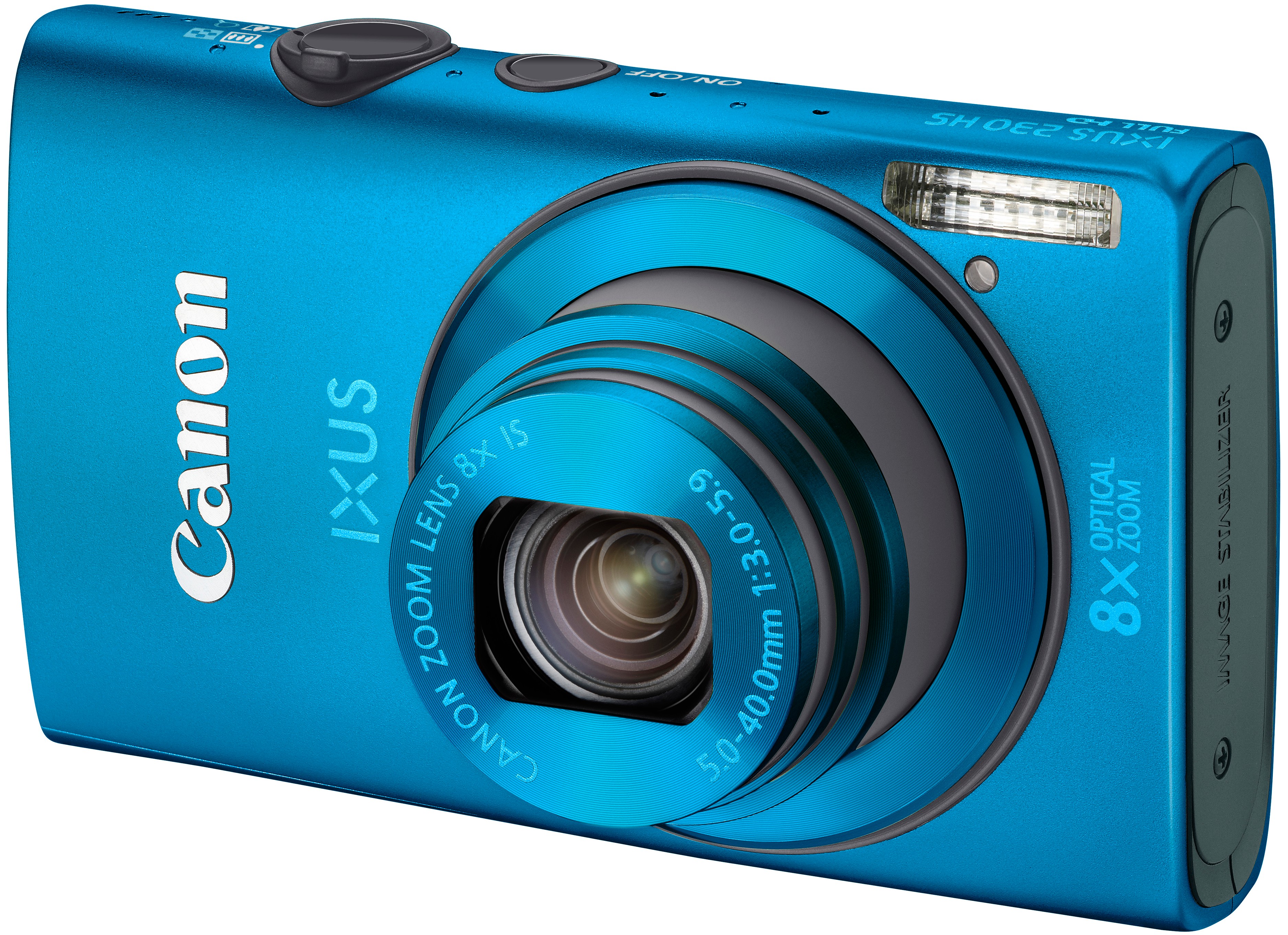 Canon IXUS 230 HS kompaktkamera (bl&aring;)