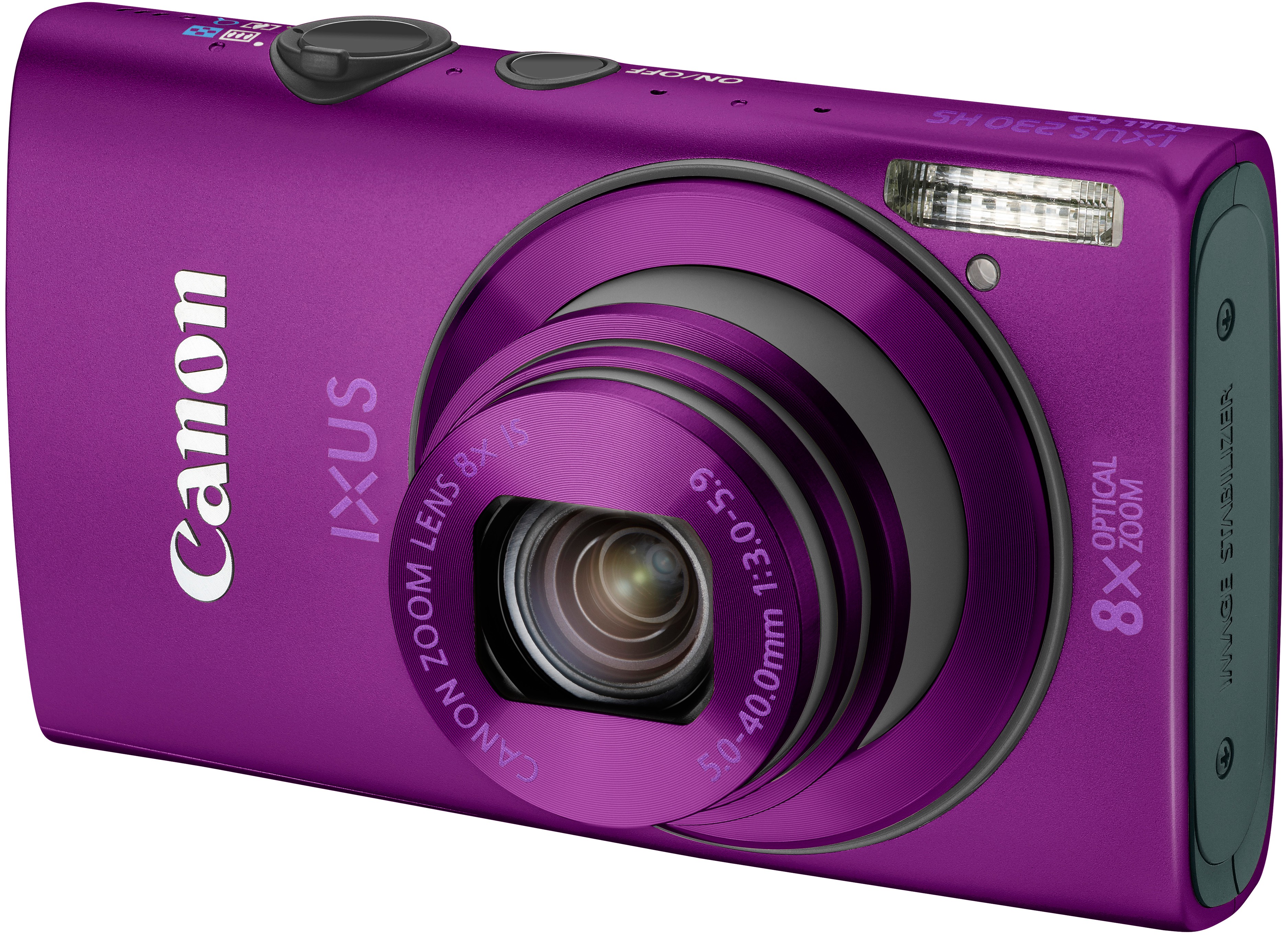 Canon IXUS 230 HS Kompaktkamera (lila)