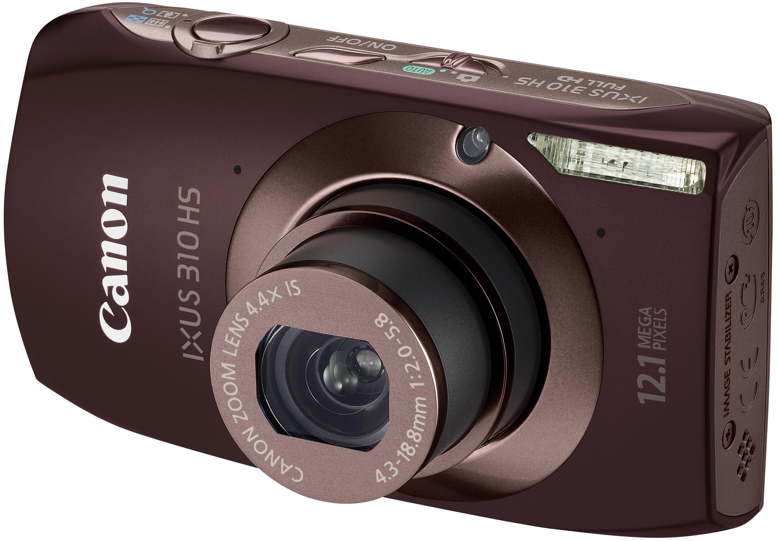 Canon IXUS 310 HS Kompaktkamera (brun)