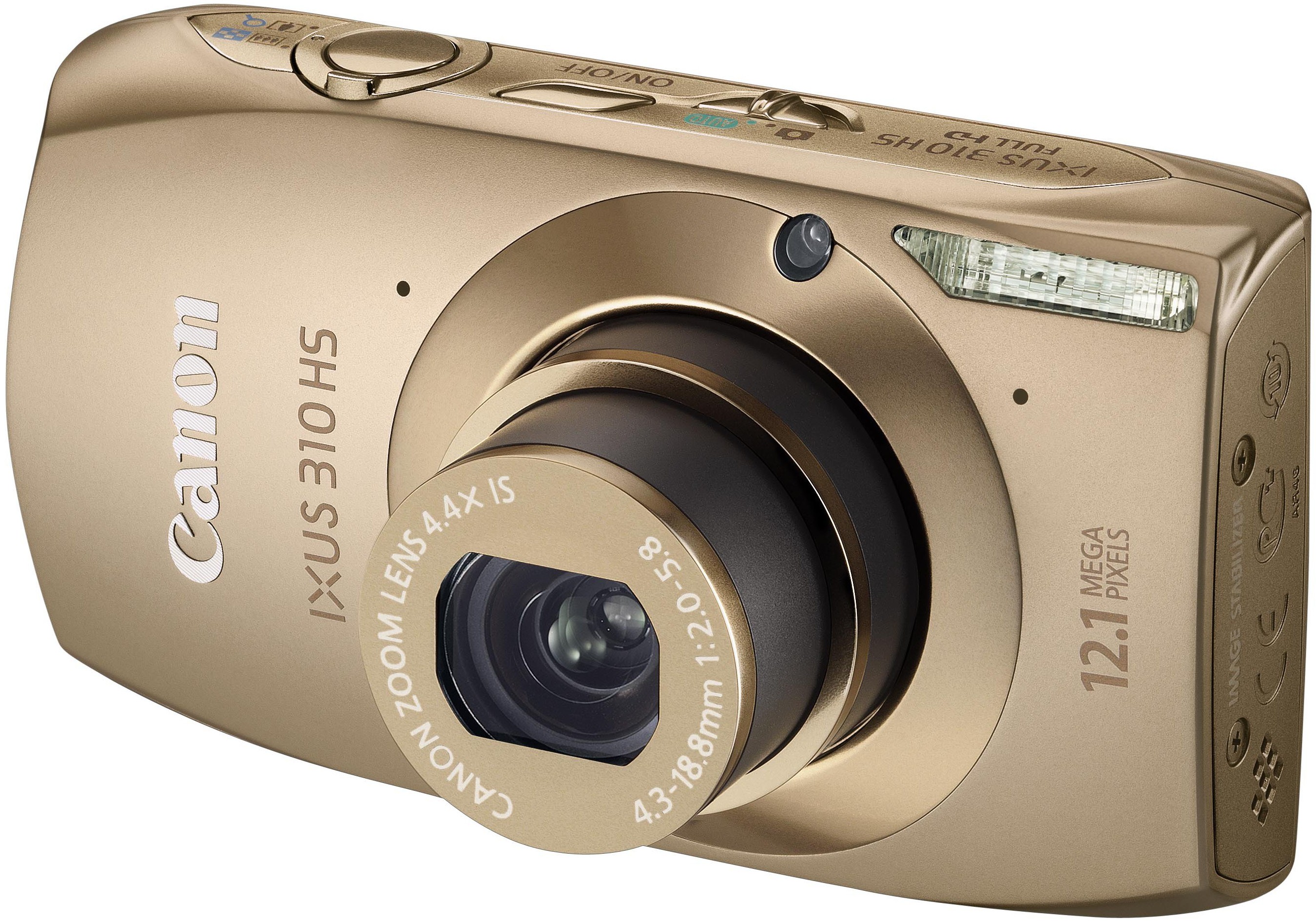 Canon IXUS 310 HS Kompaktkamera (guld)