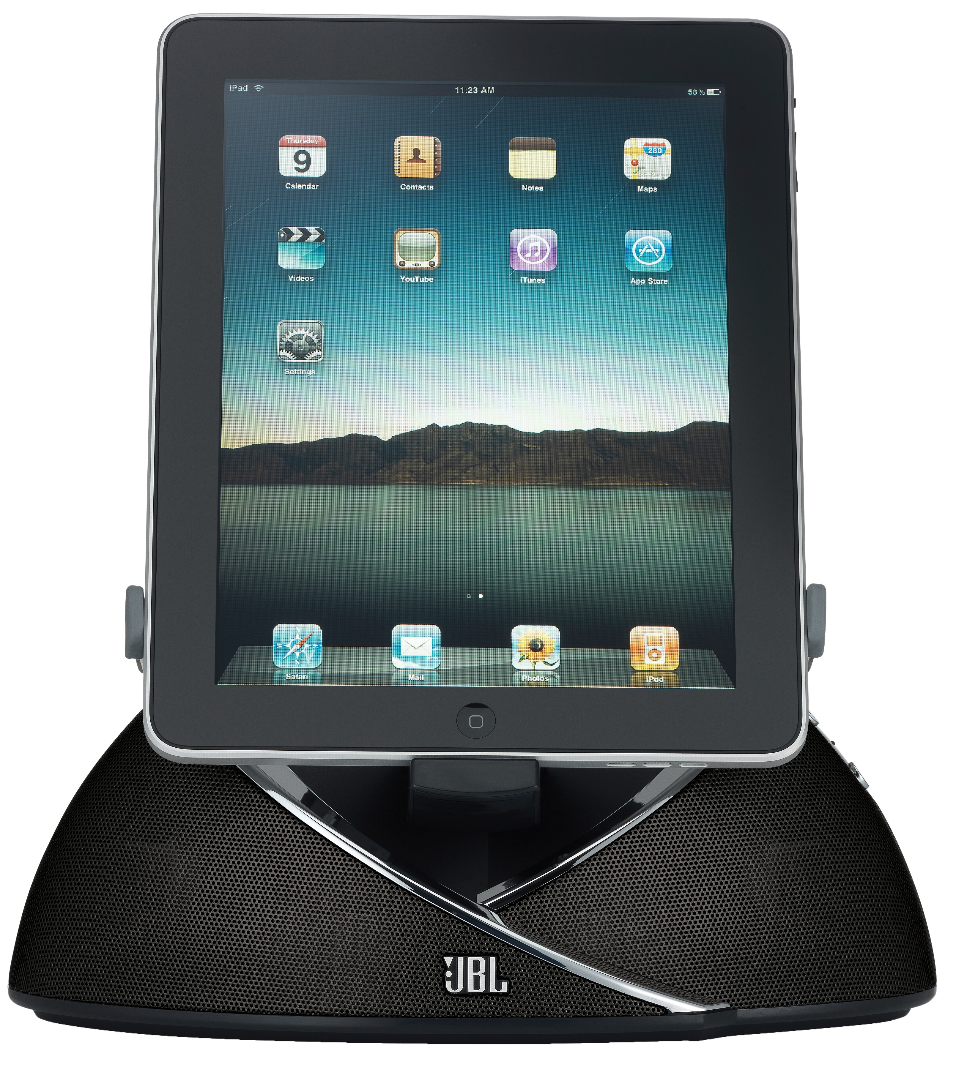JBL OnBeat dockingstasjon (sort)