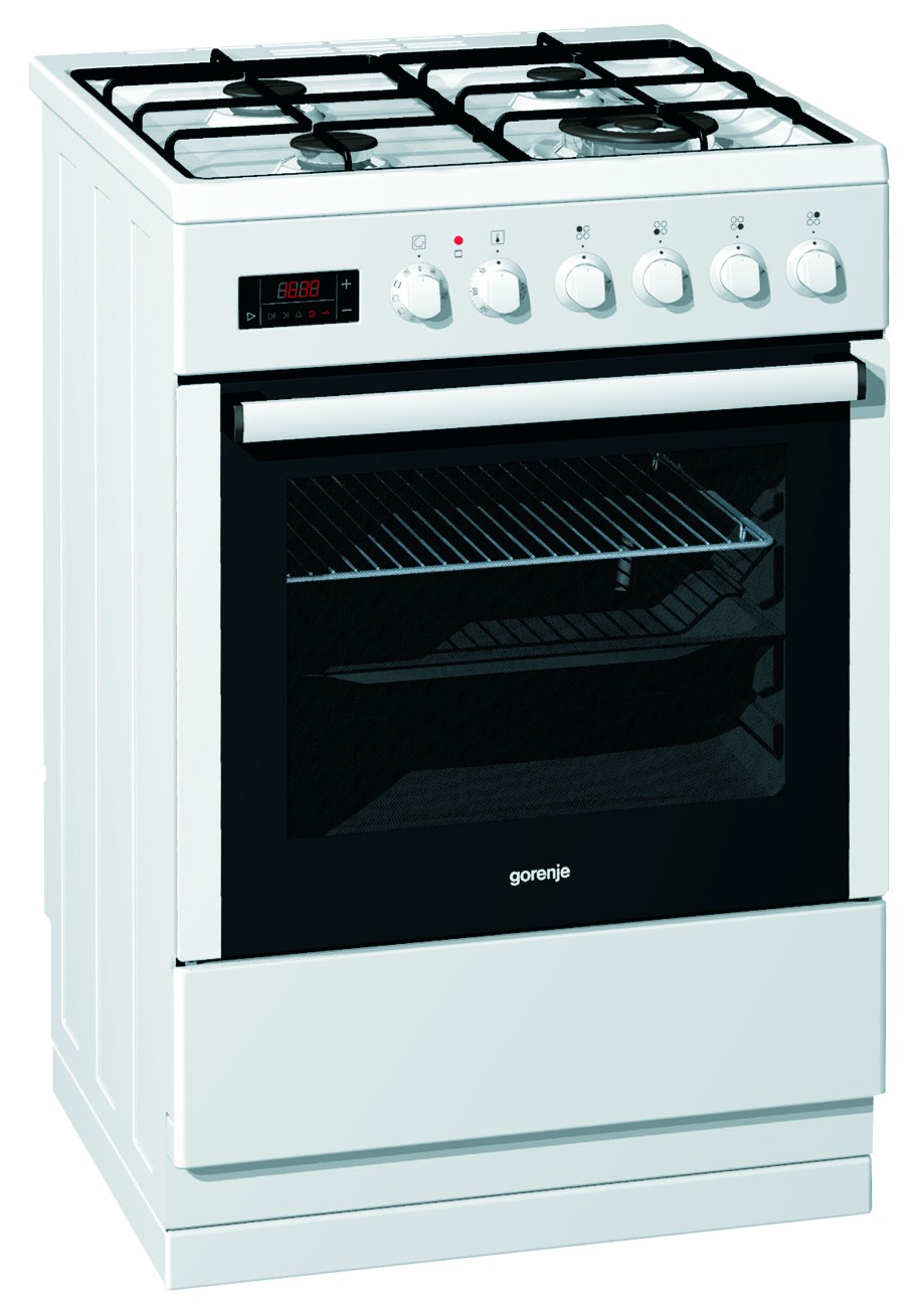 Gorenje gasskomfyr K66341AW