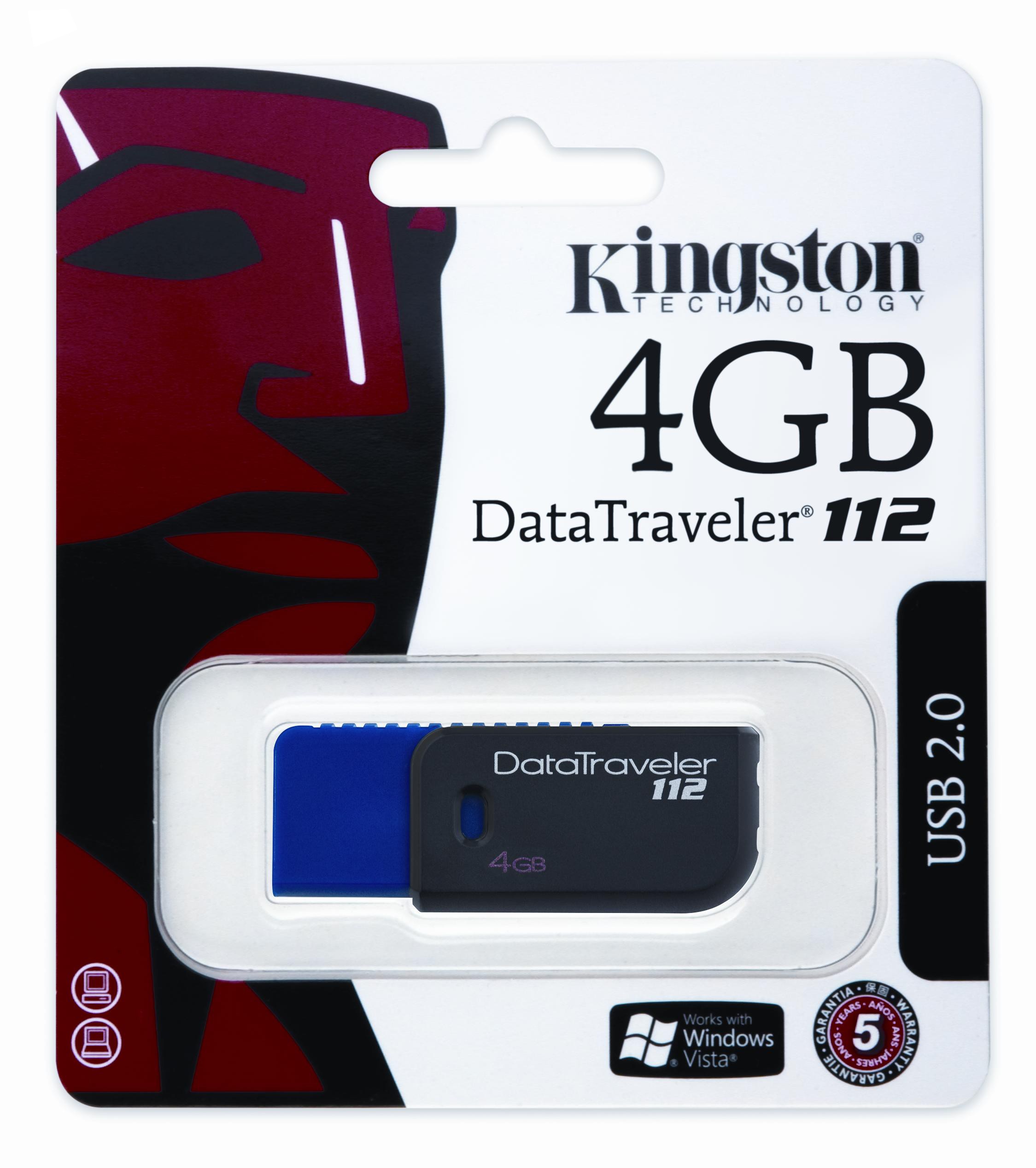 Kingston 4 GB DataTraveler 112 minnepenn