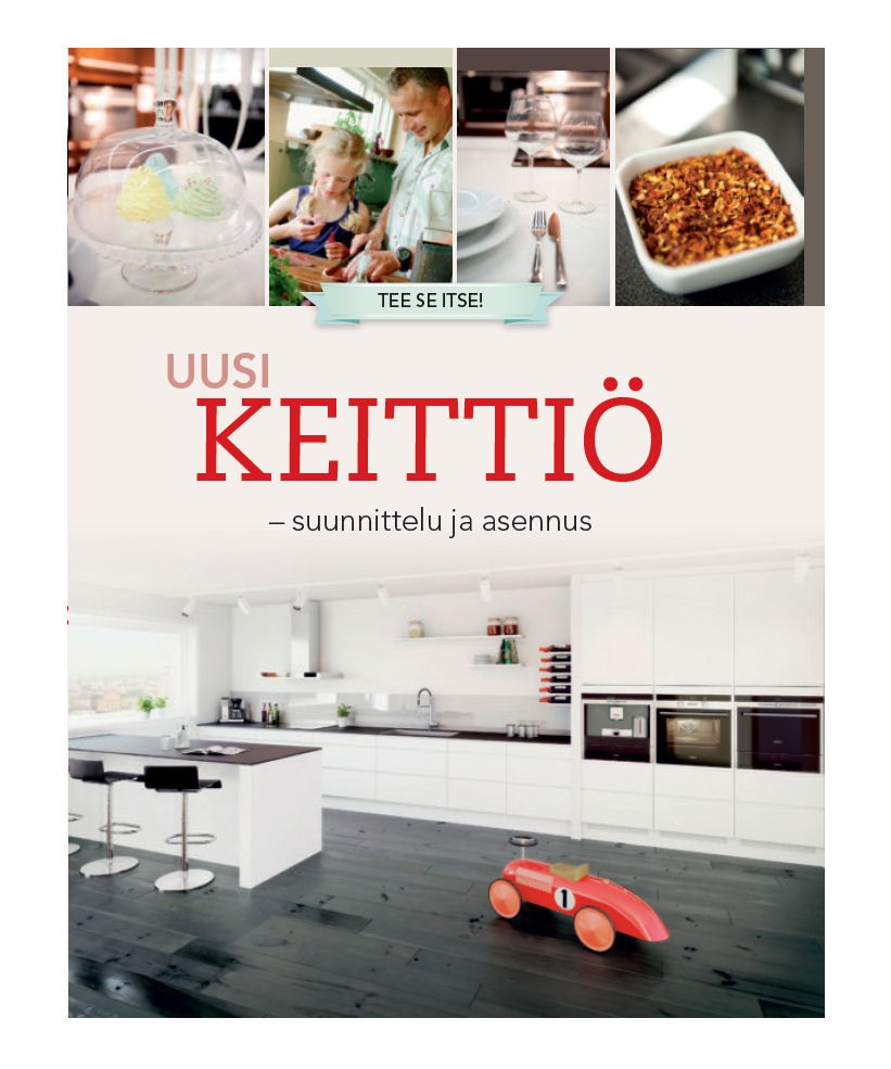 Uusi Keittiö - Suunnittelu ja asennus -kirja