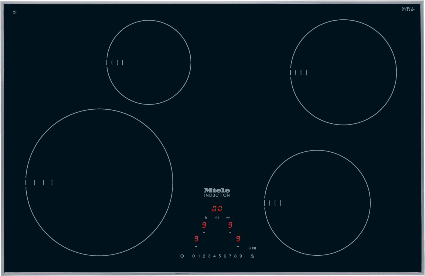 Miele induksjonstopp KM6344 N
