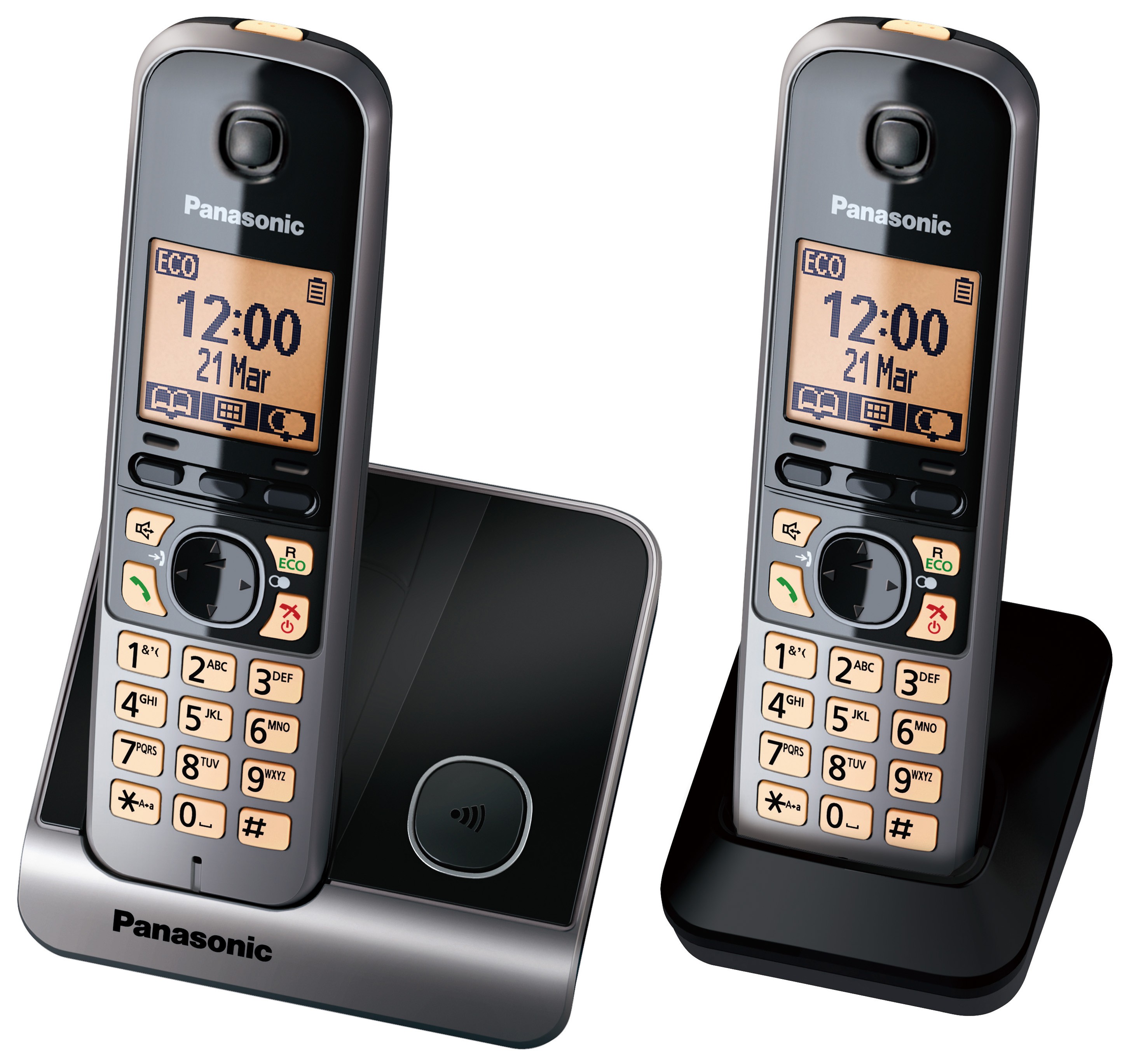 Panasonic KX-TG6712 DUO langaton DECT-puhelin