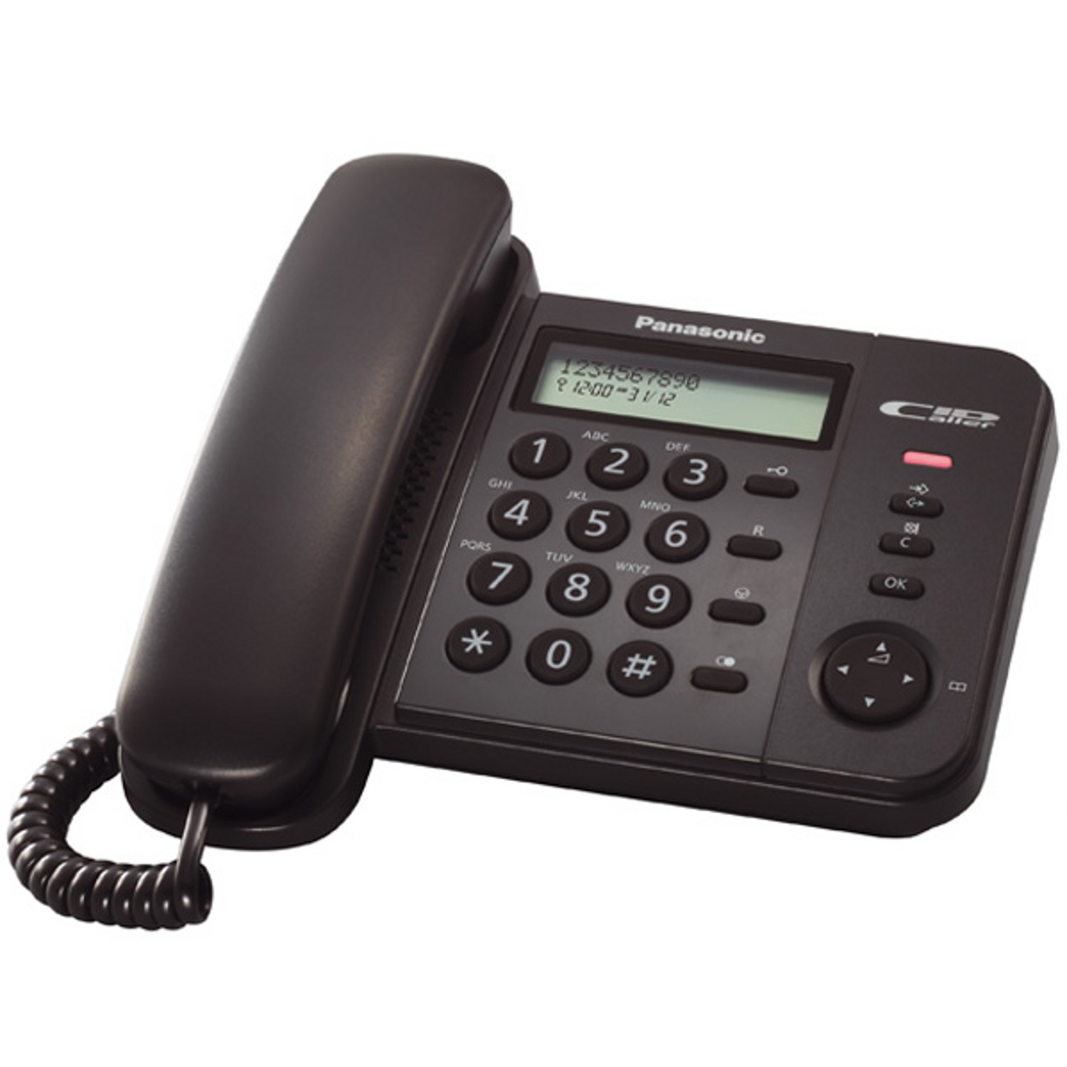 Drotov&yacute; telef&oacute;n Panasonic KX-TS560FXB čierny