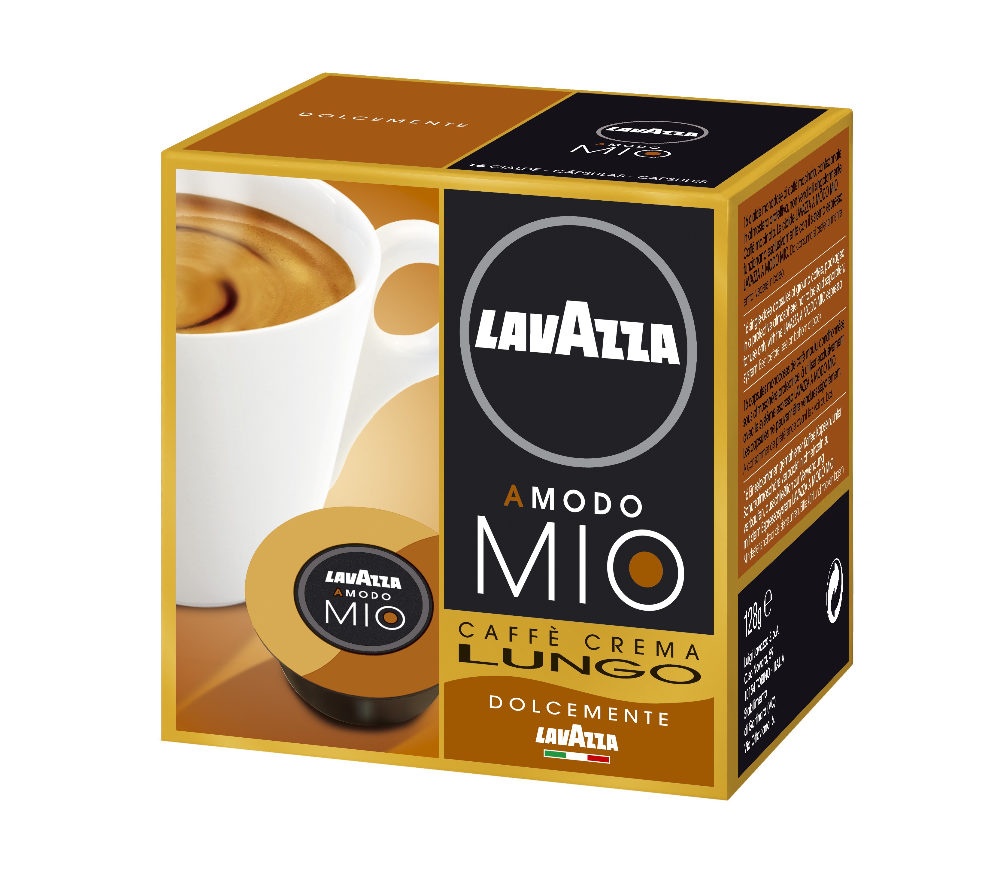 Lavazza A Modo Mio kapselit - Caffé Crema Dolcemen