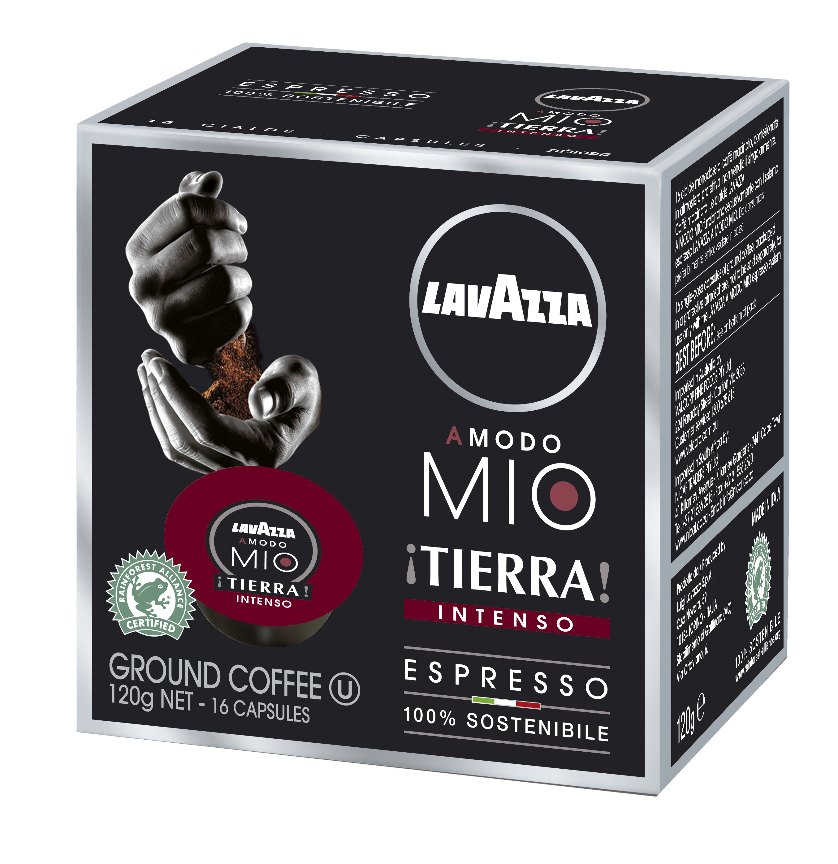 Lavazza A Modo Mio kapsler - Tierra Intenso