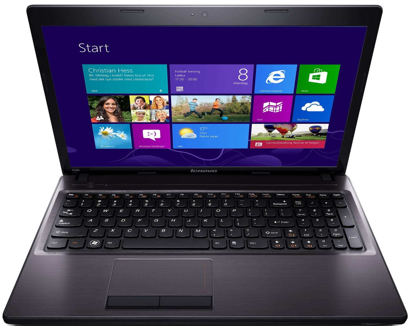 Lenovo IdeaPad G580 15.6" bærbar PC