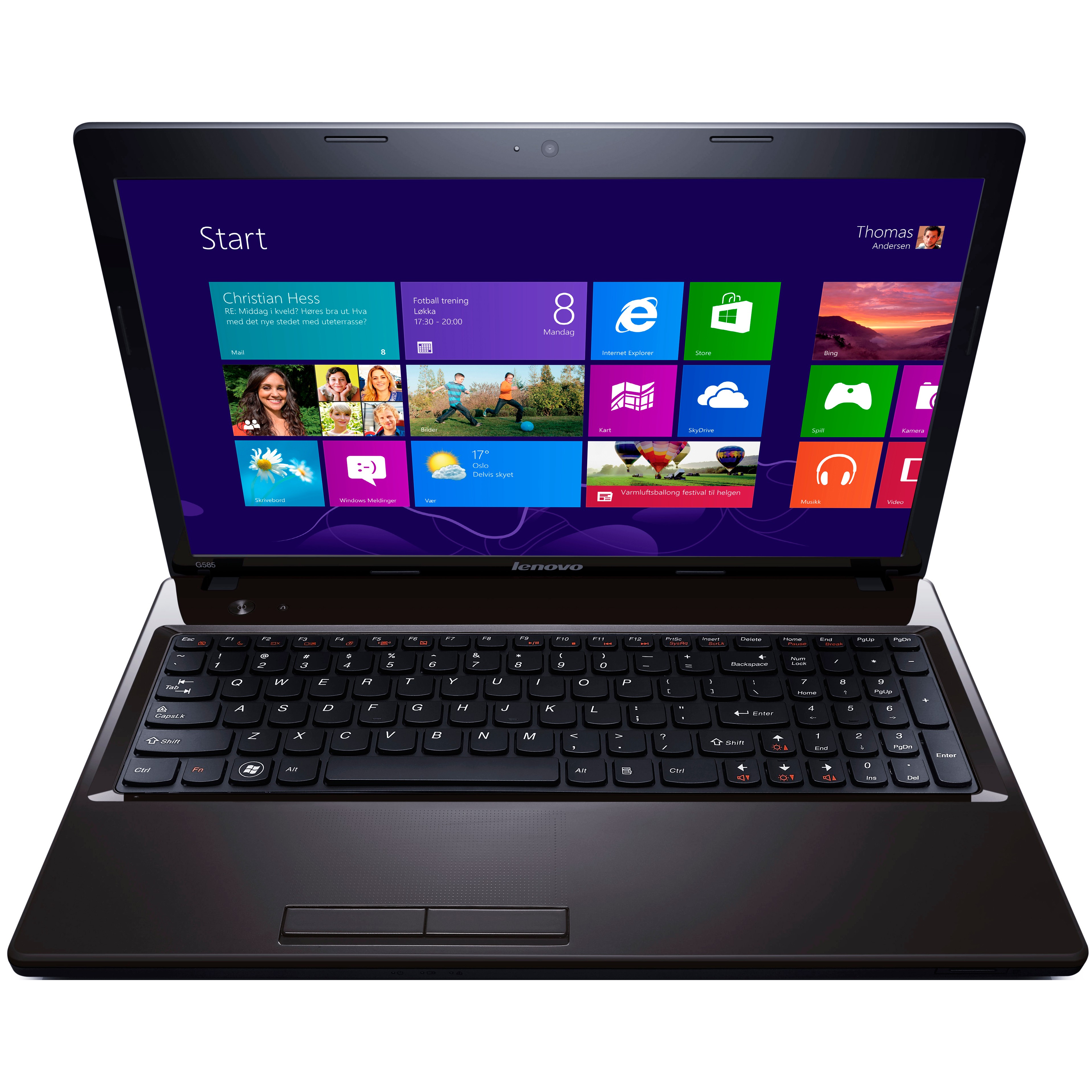 Lenovo IdeaPad 15.6" bærbar PC G585