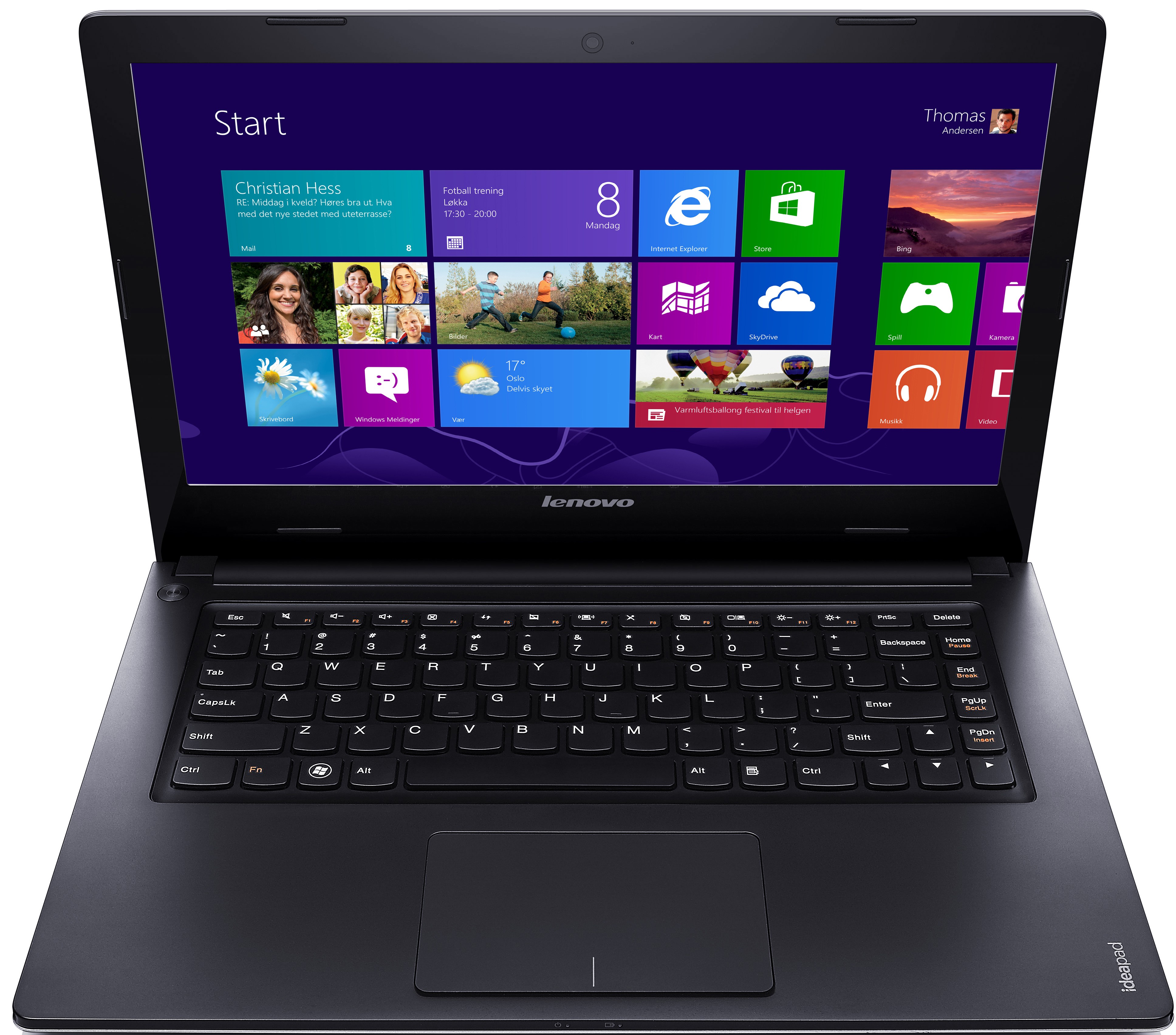 Lenovo IdeaPad S300 13.3" bærbar PC (sølv)